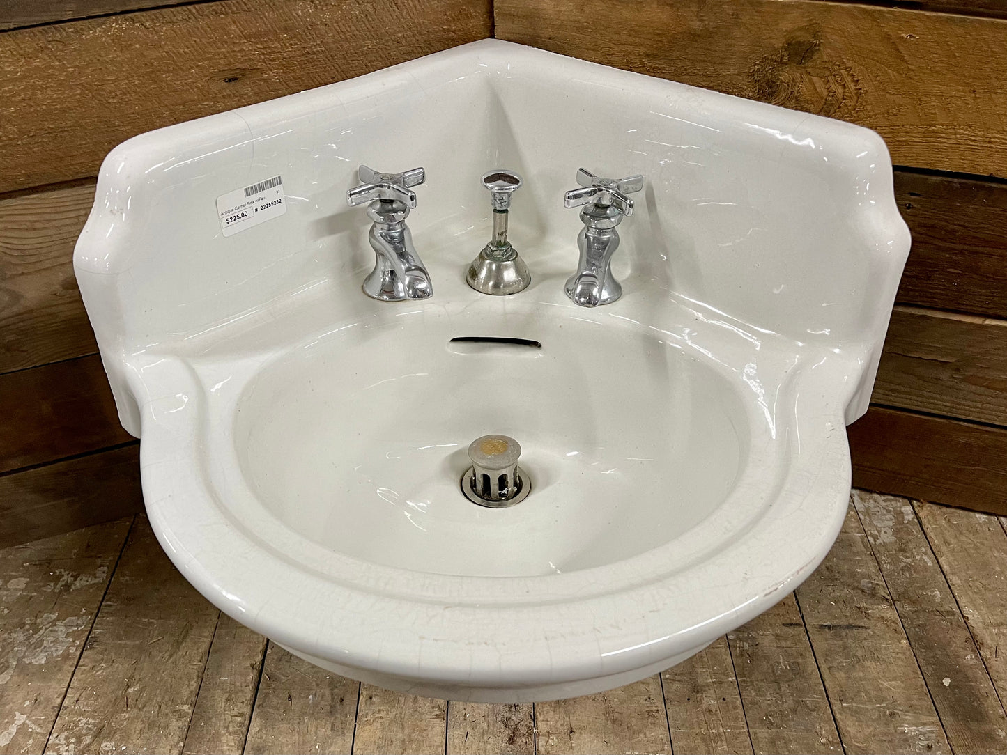 Antique Corner Sink