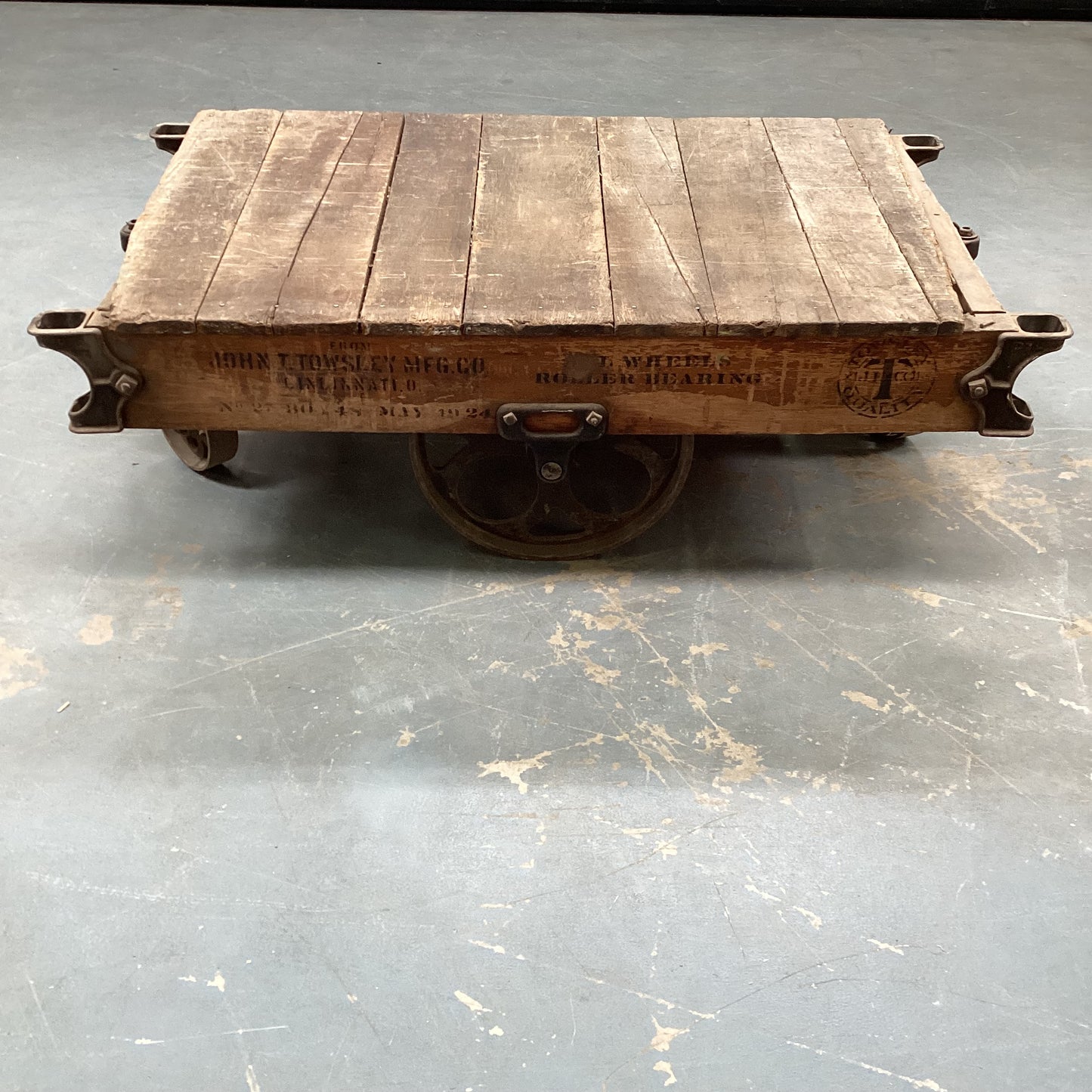 Antique Factory Cart