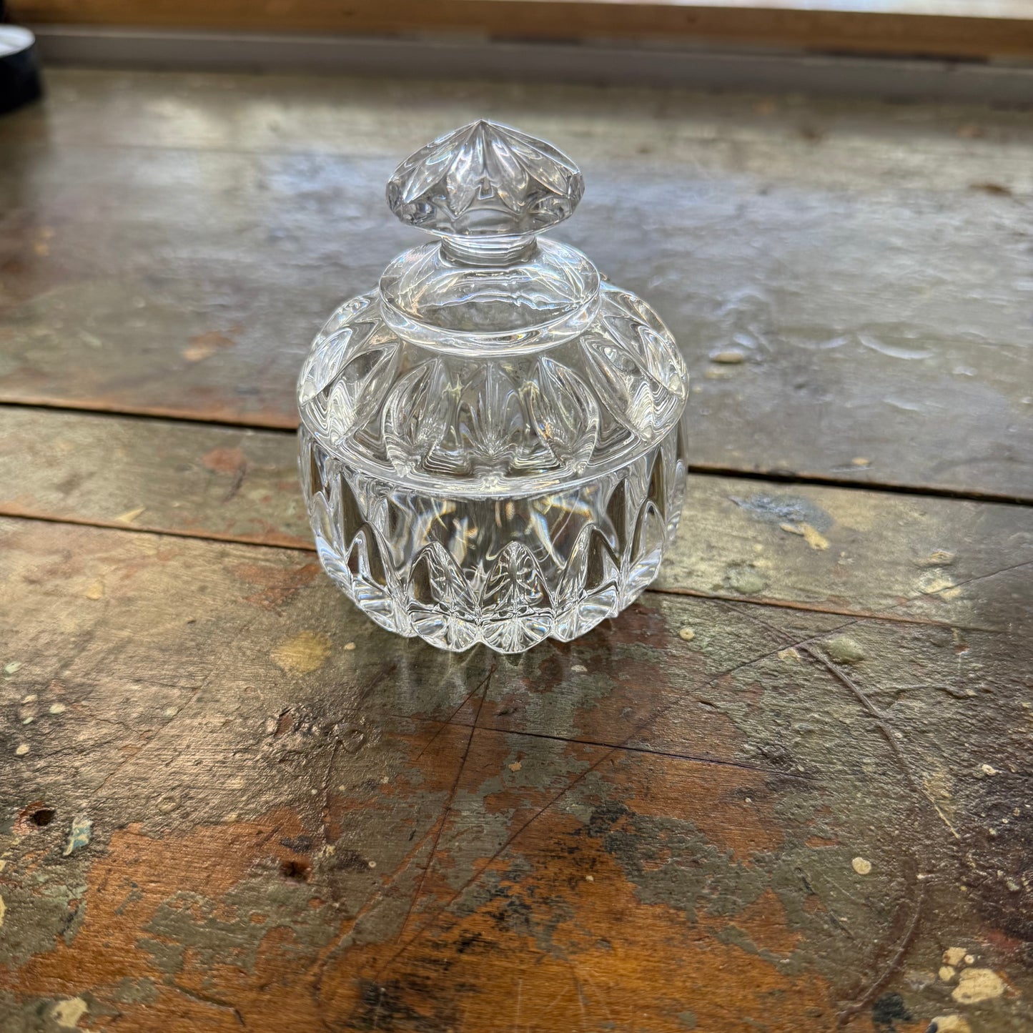 Crystal Sugar Dish