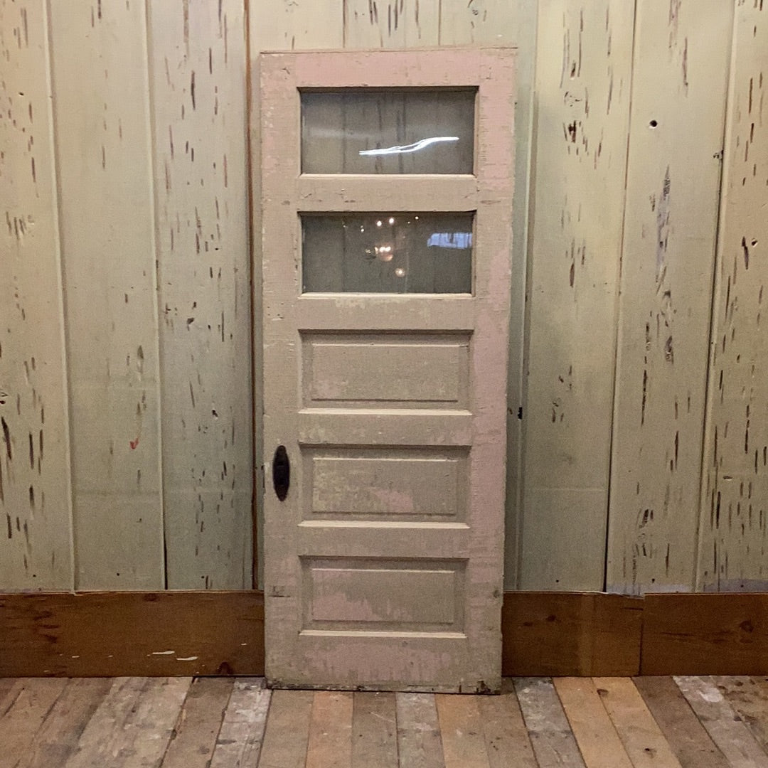 Three Panel Interior Door With Windows