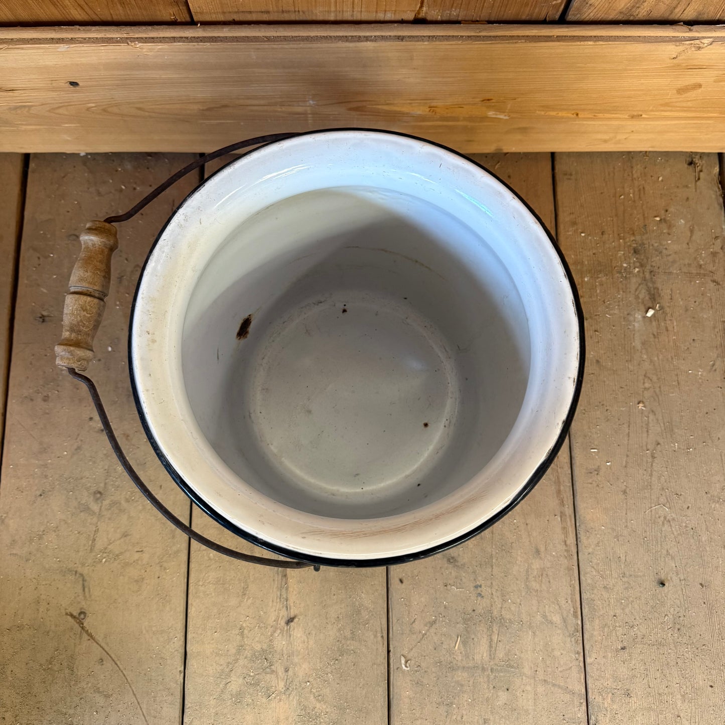 Vintage Enamelware Pot