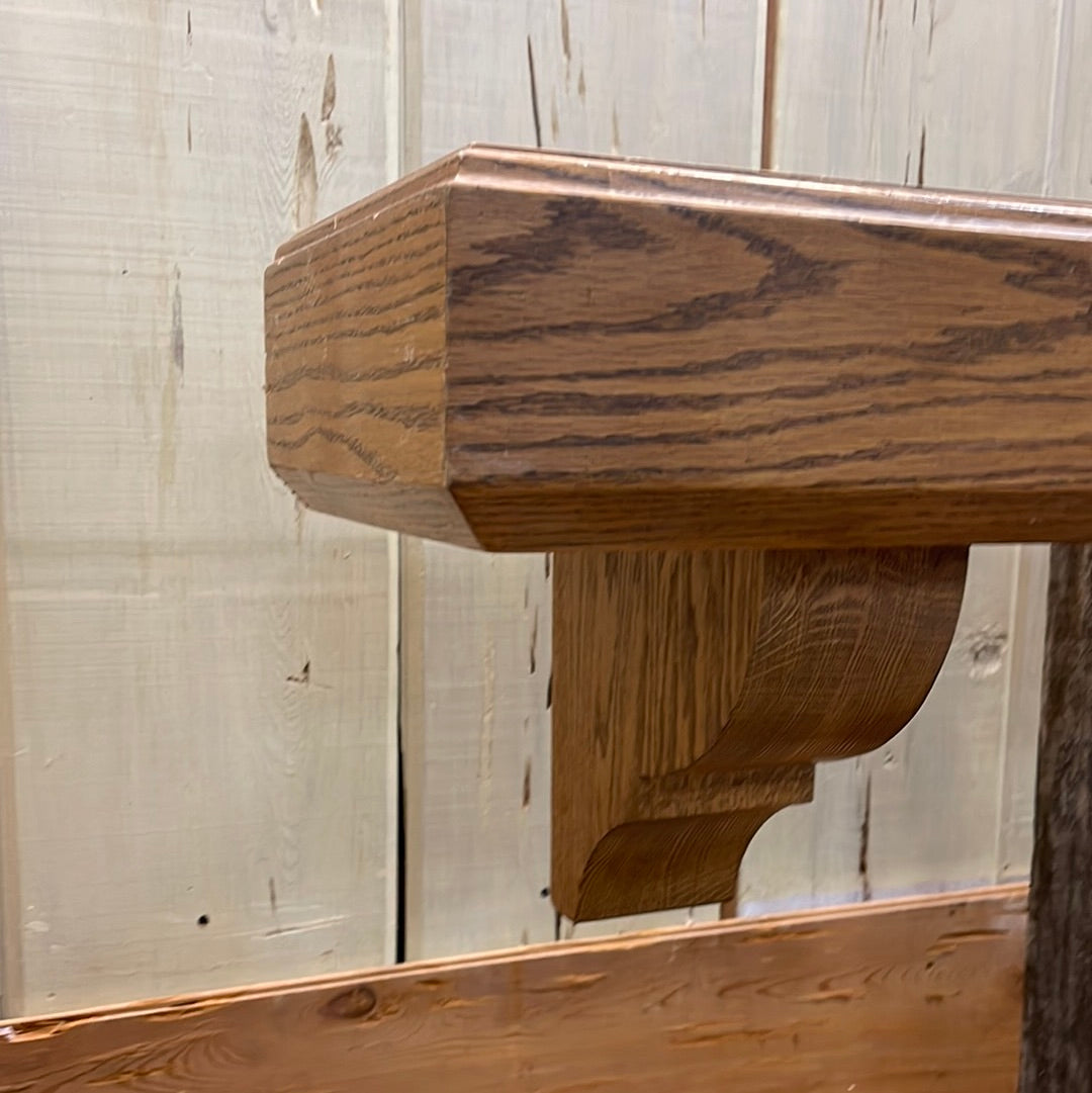 Oak Fireplace Mantel