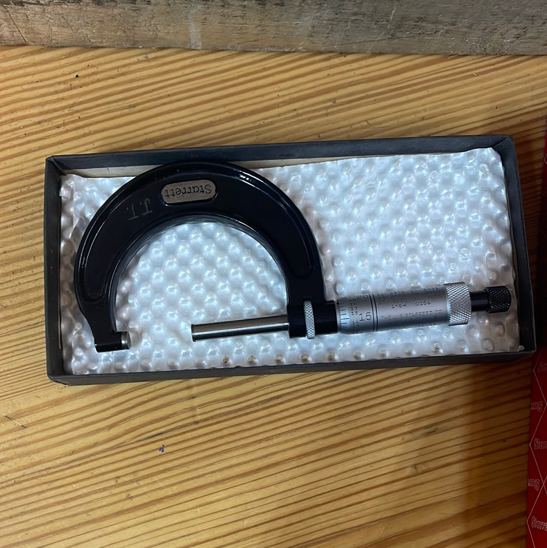 Starrett Micrometer