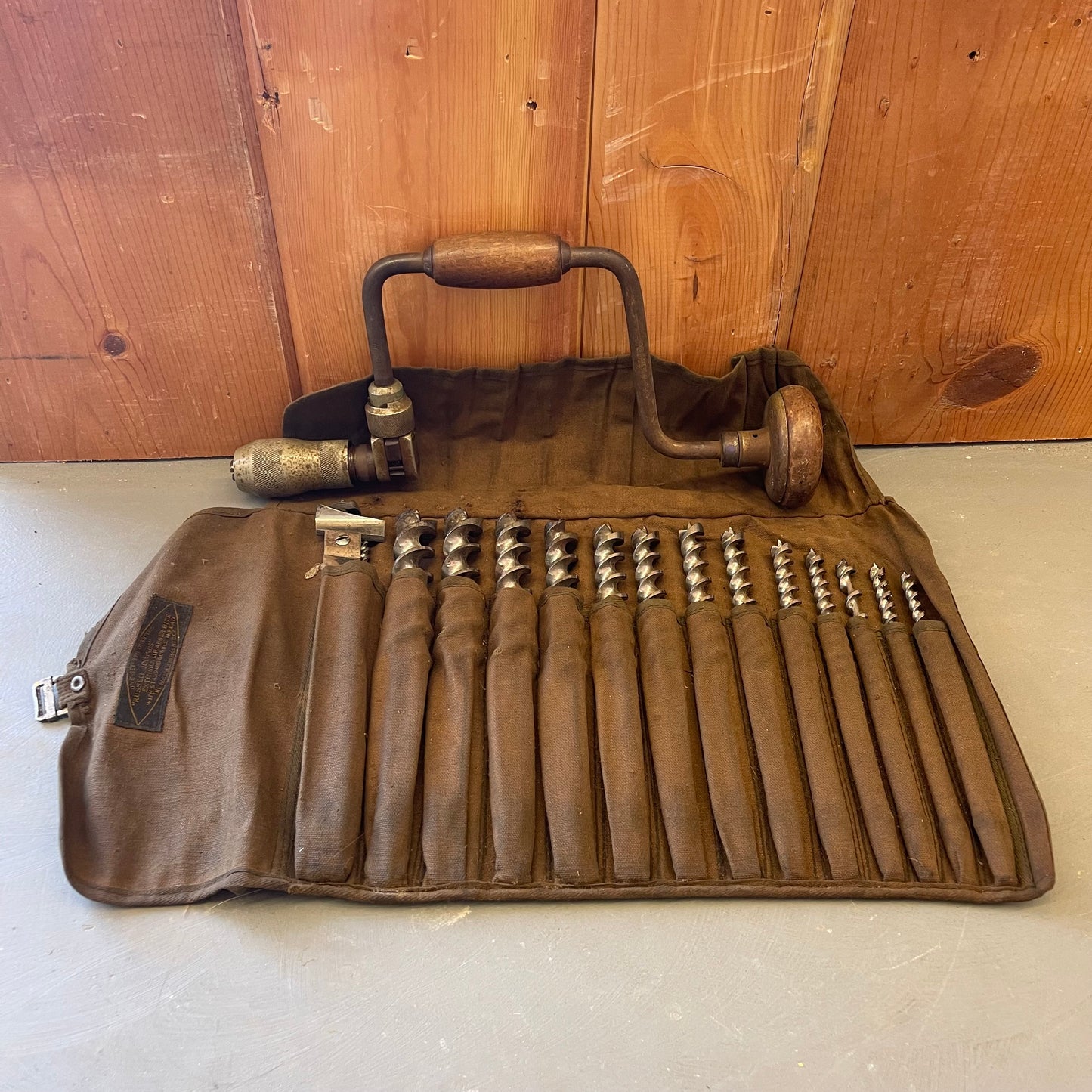 Antique Russell Jennings Auger Bit Set