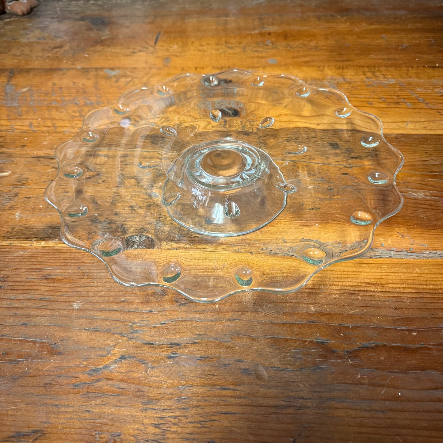 Indiana Glass Footed Cake Stand