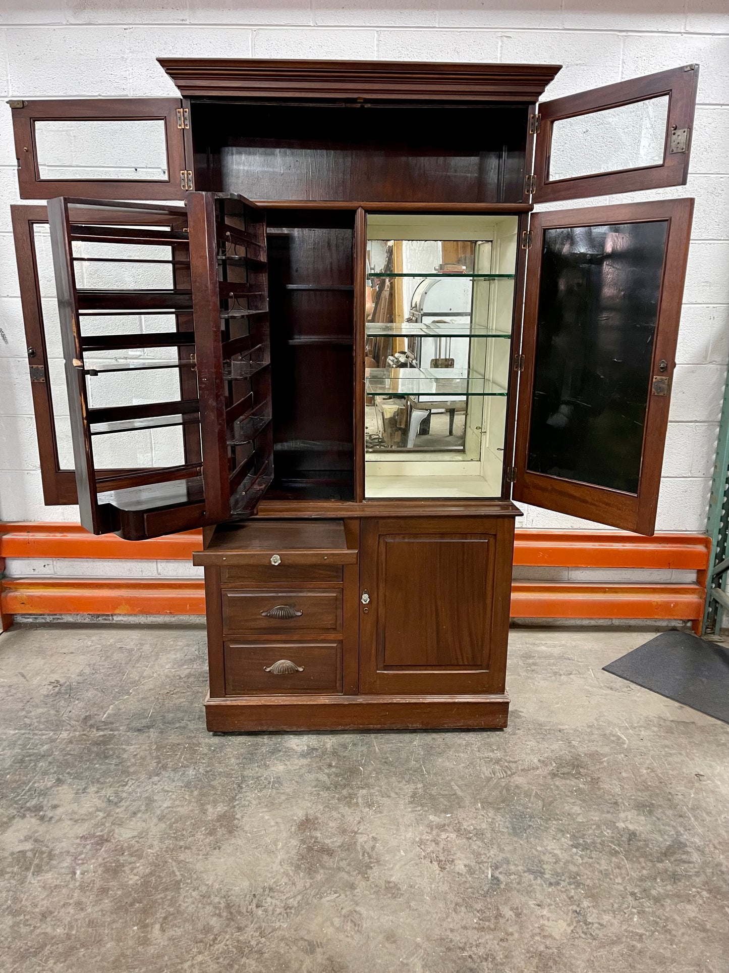 Early 1900s Physicians Medical Cabinet