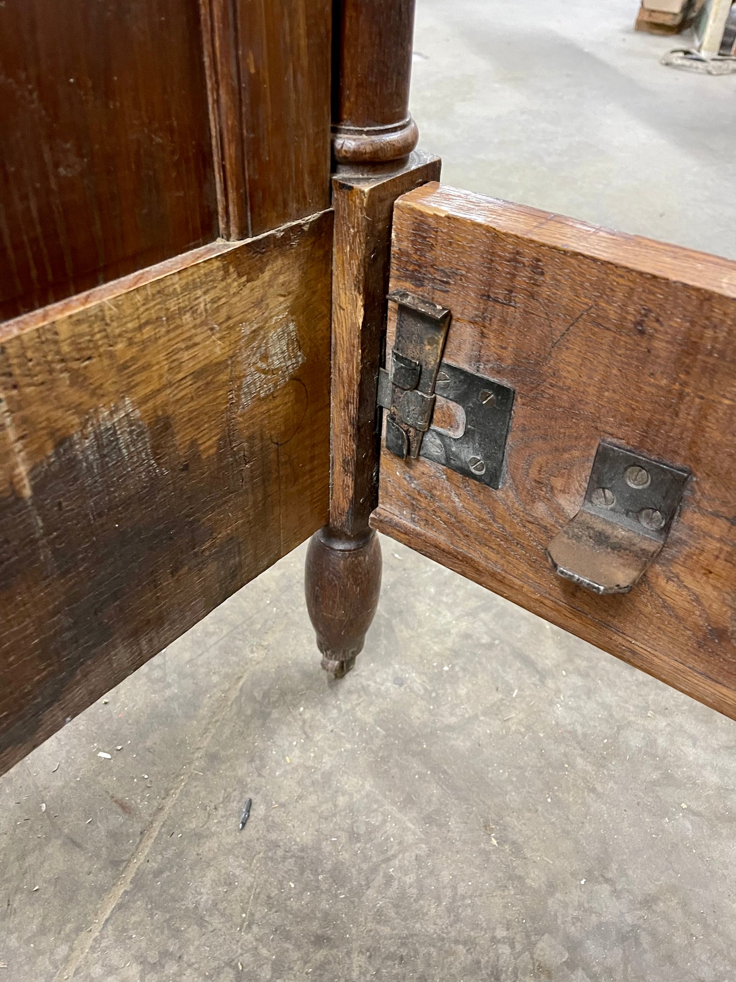 Antique Full Oak Bed Frame