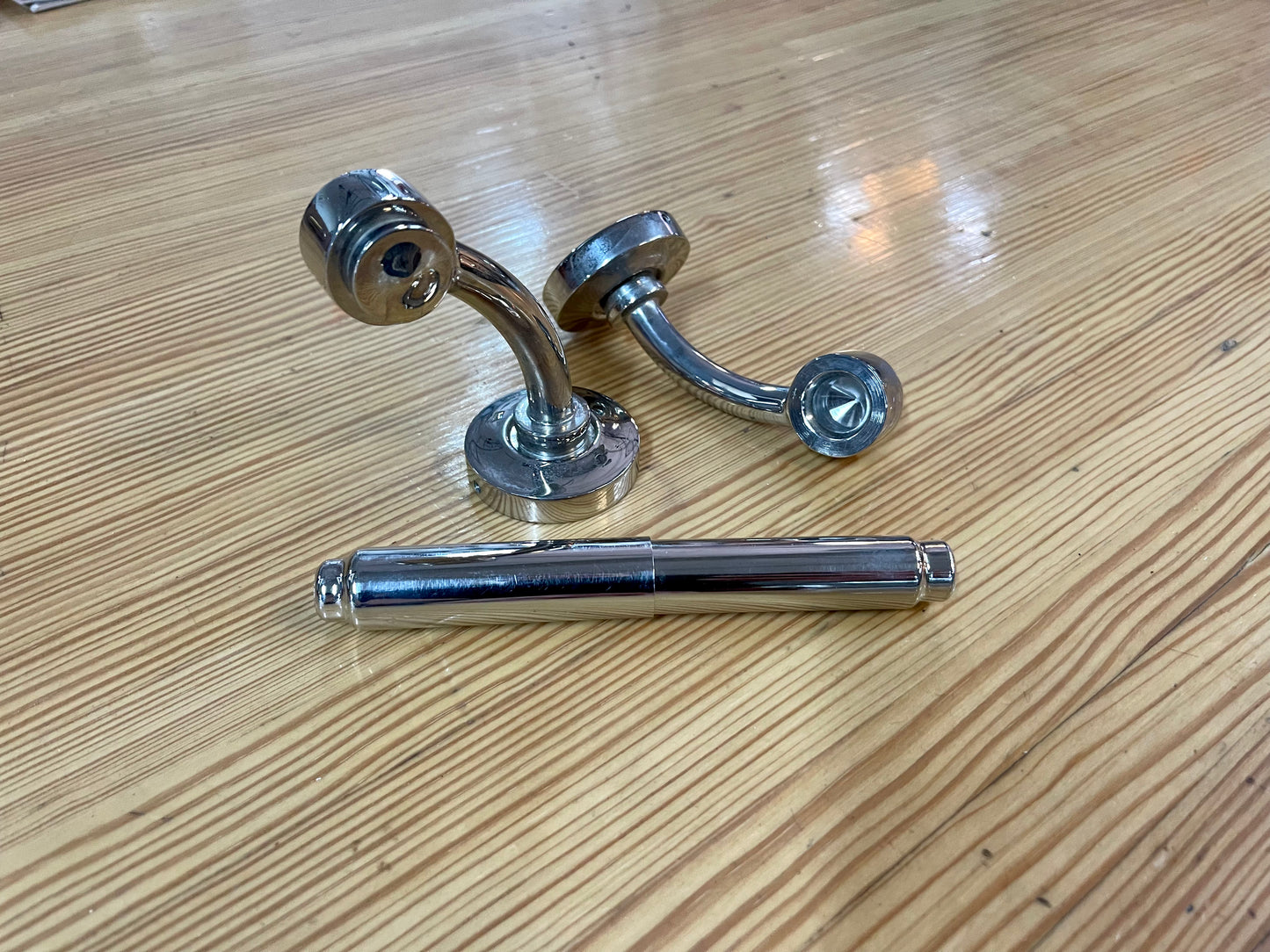 Waterworks 3pc Toilet Paper Holder