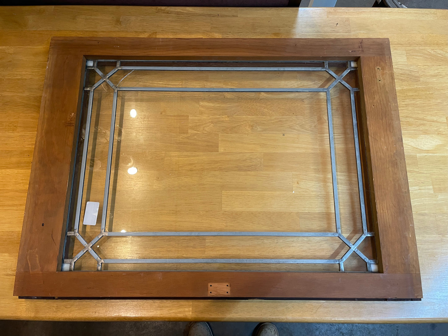 Leaded Glass Window Set