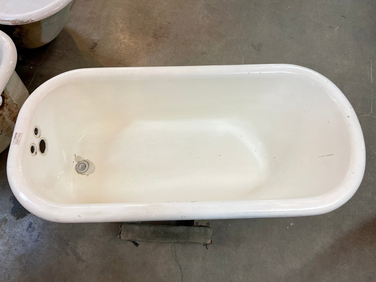 Antique Wolff Clawfoot Bathtub