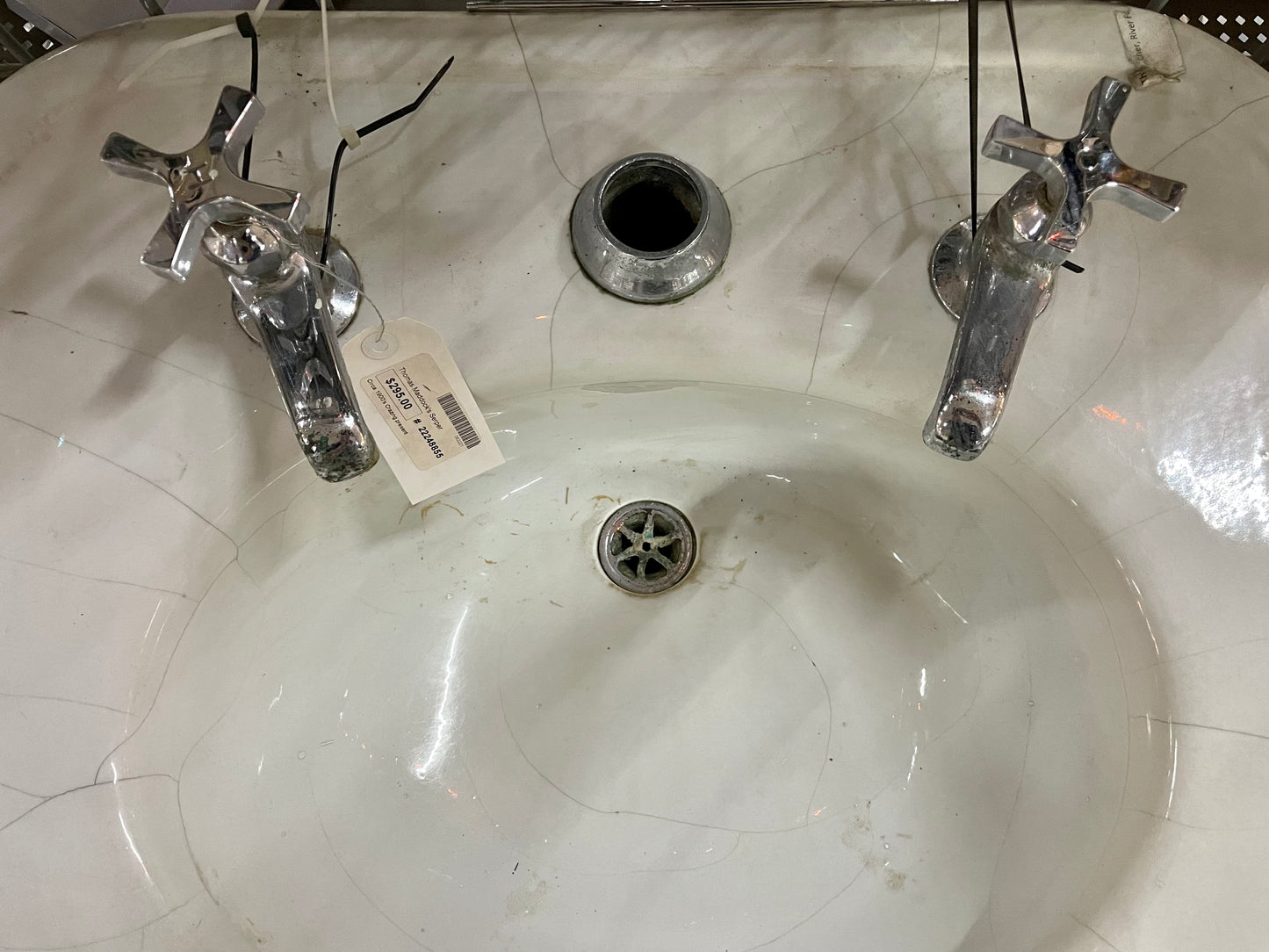 Cast Iron Pedestal Sink