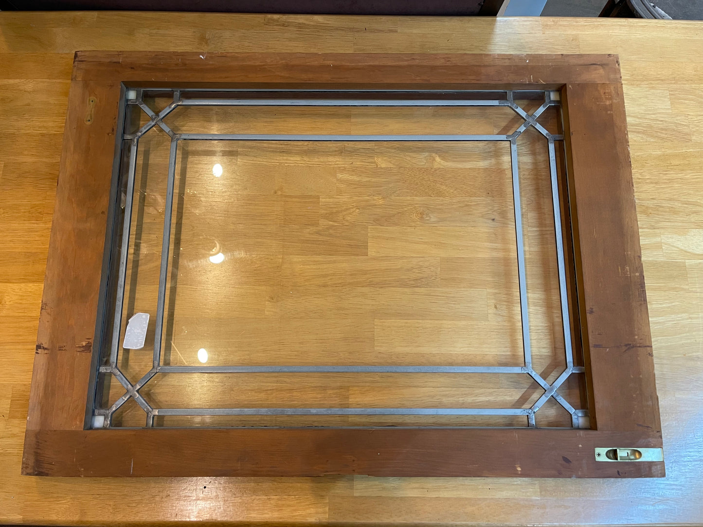 Leaded Glass Window Set