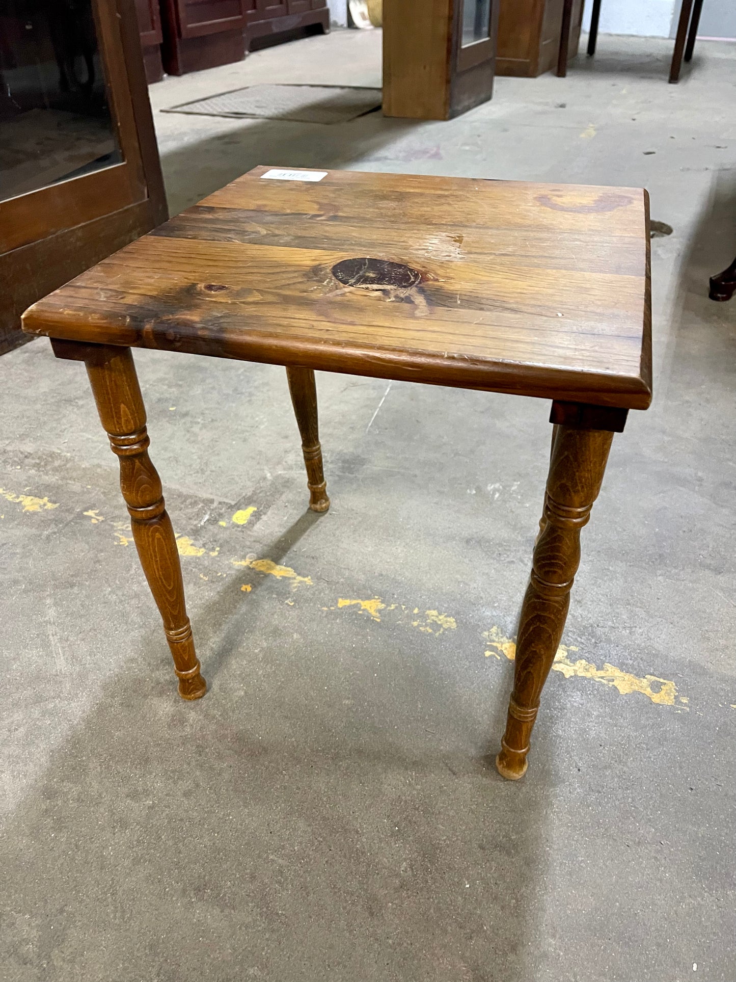 Small Wooden Side Table