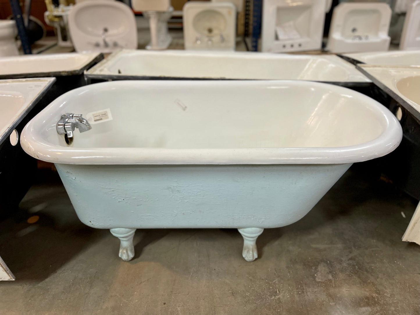 Antique Clawfoot Bathtub