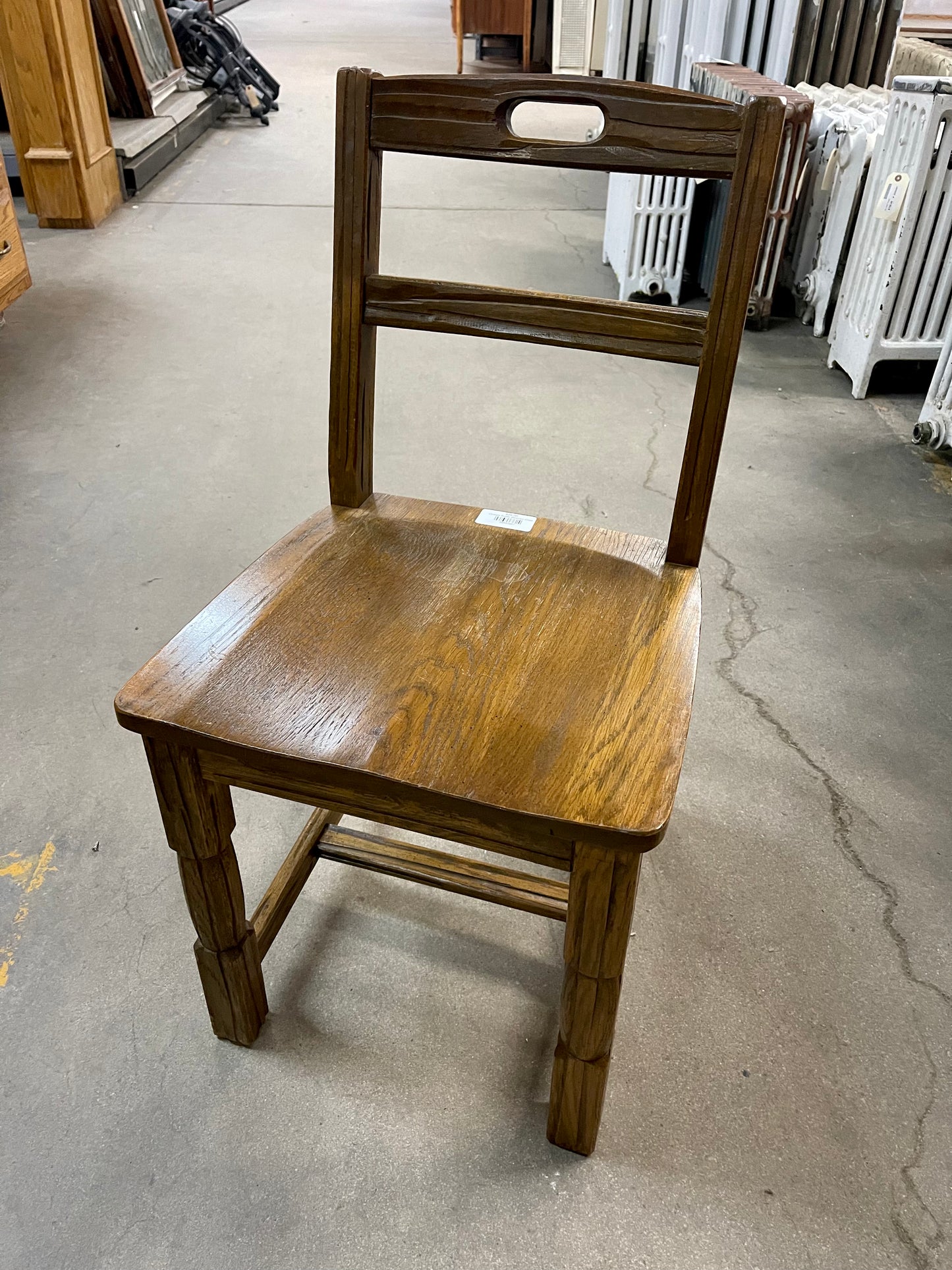 Vintage Rustic Wooden Chair
