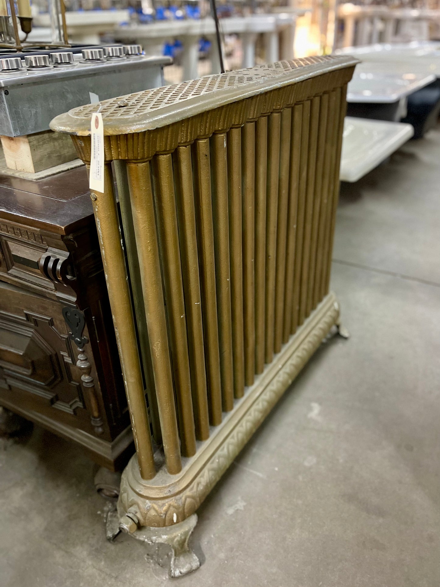 Antique Tubular Rib Radiator