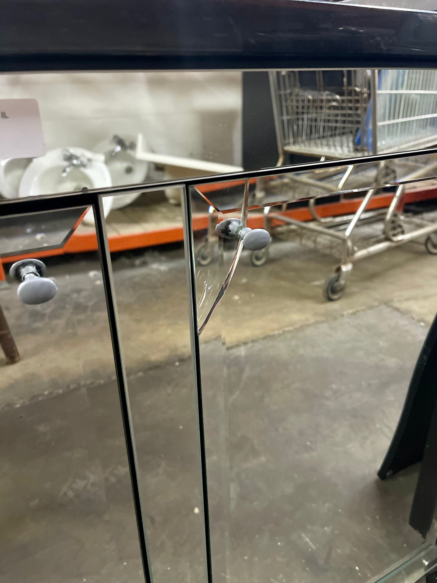 Mirrored Vanity