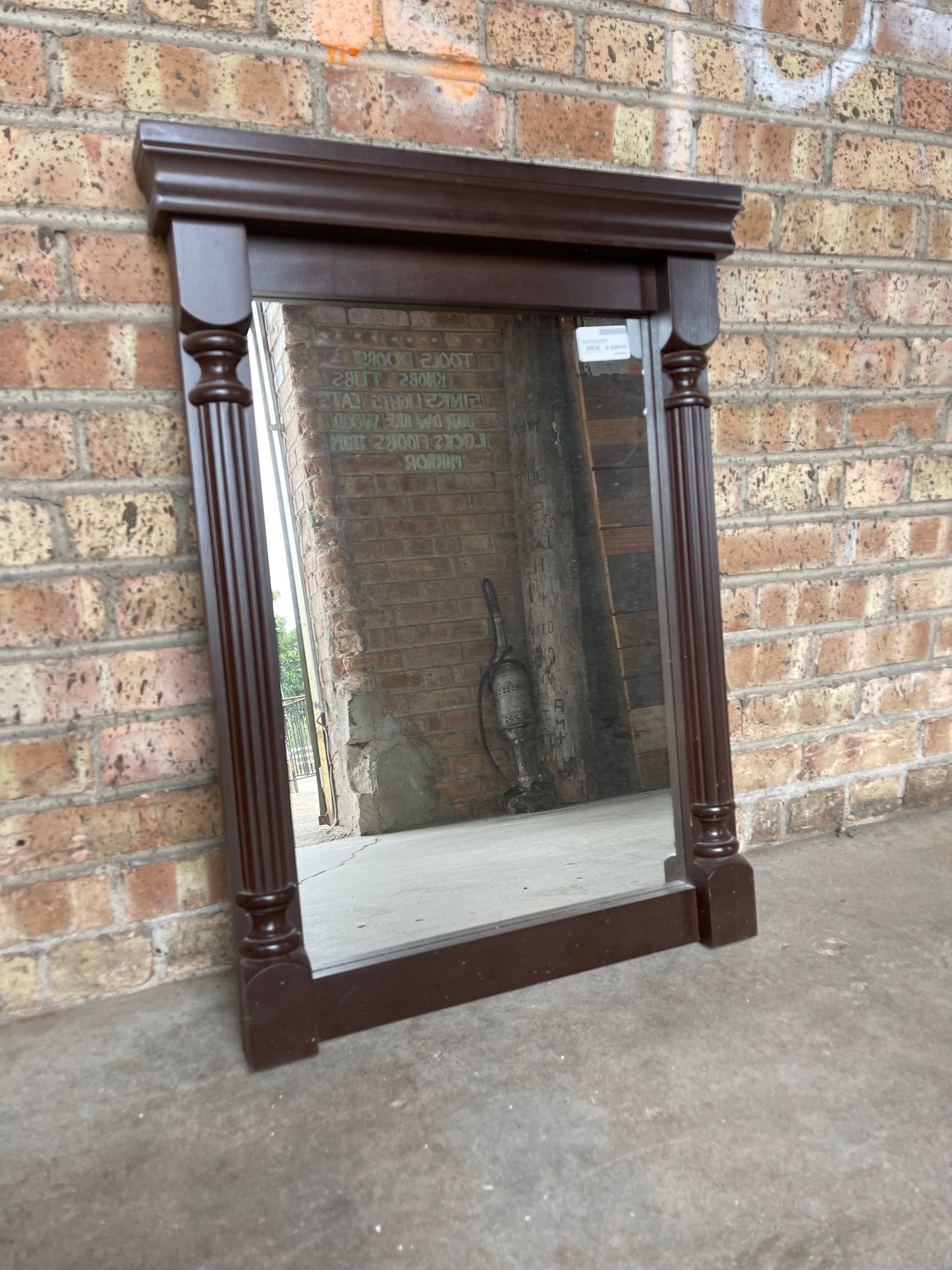 Wood Framed Mirror