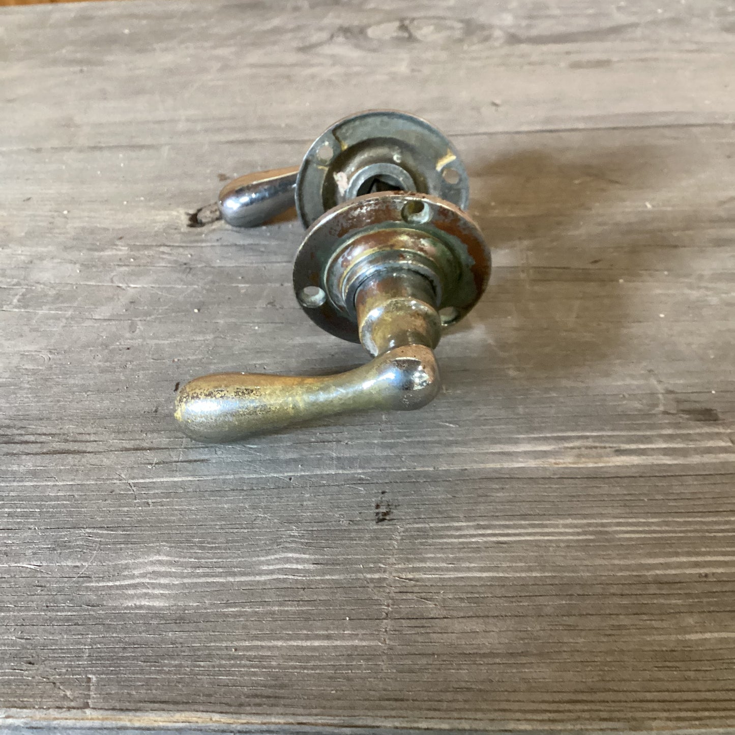 Vintage Screen Door Lever Set