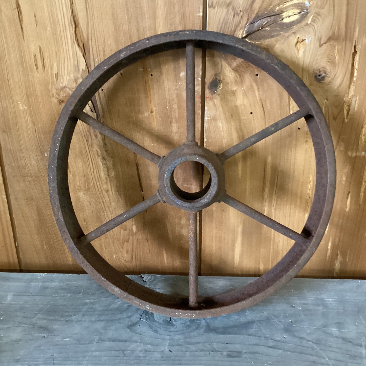 Antique Wagon Wheel