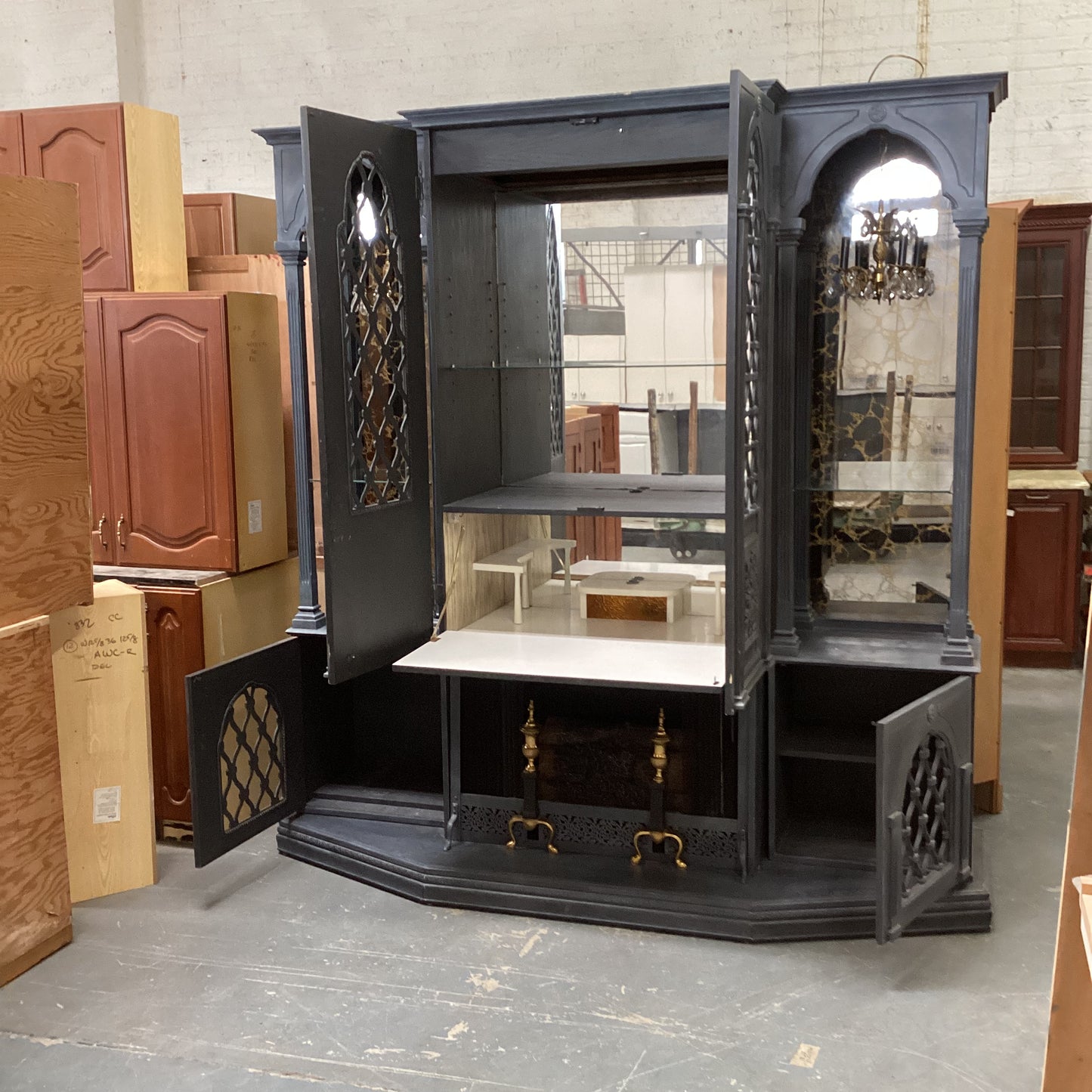 Vintage Bar Display Case