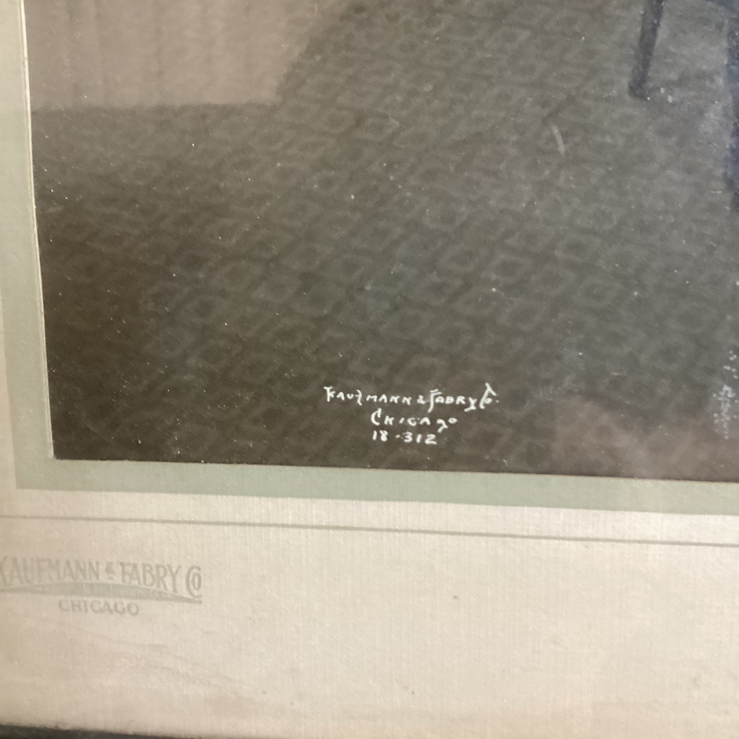 Antique Framed Black And White Photograph