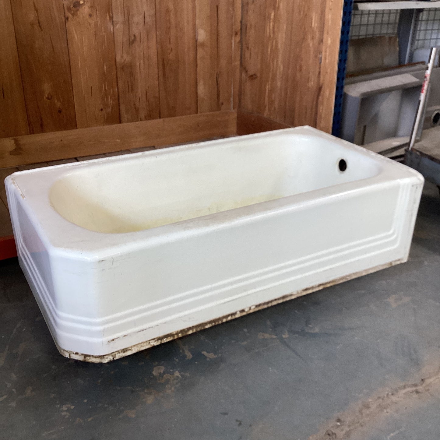 Vintage Cast Iron Bathtub