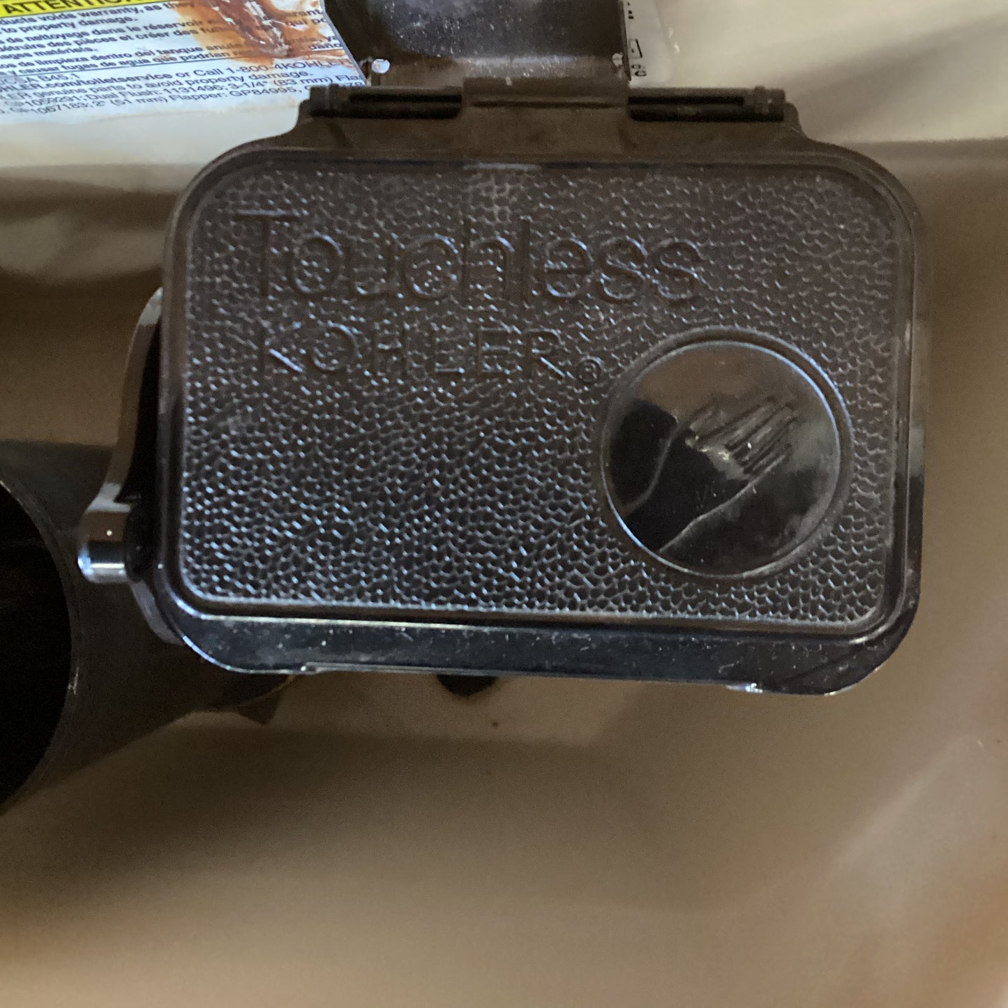Kohler Touchless Flush Toilet