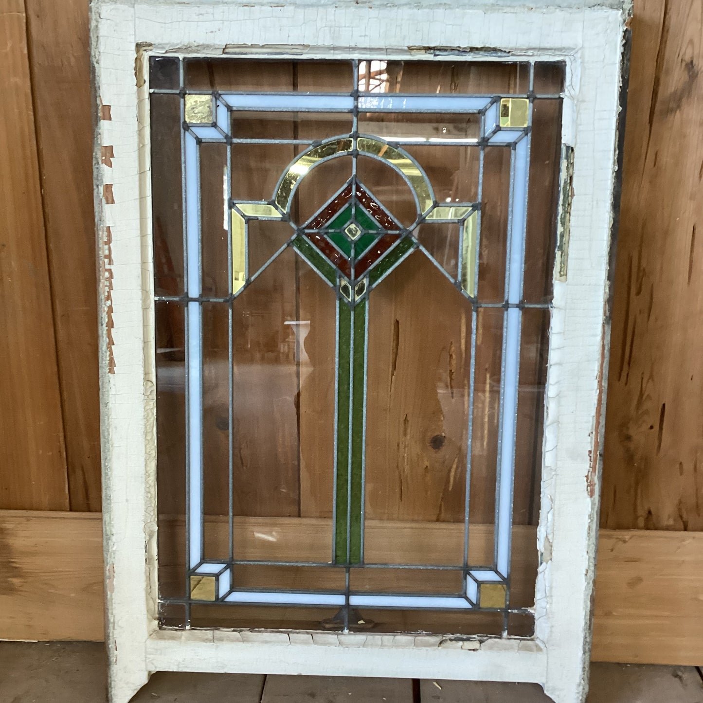 Antique Stained Glass Window