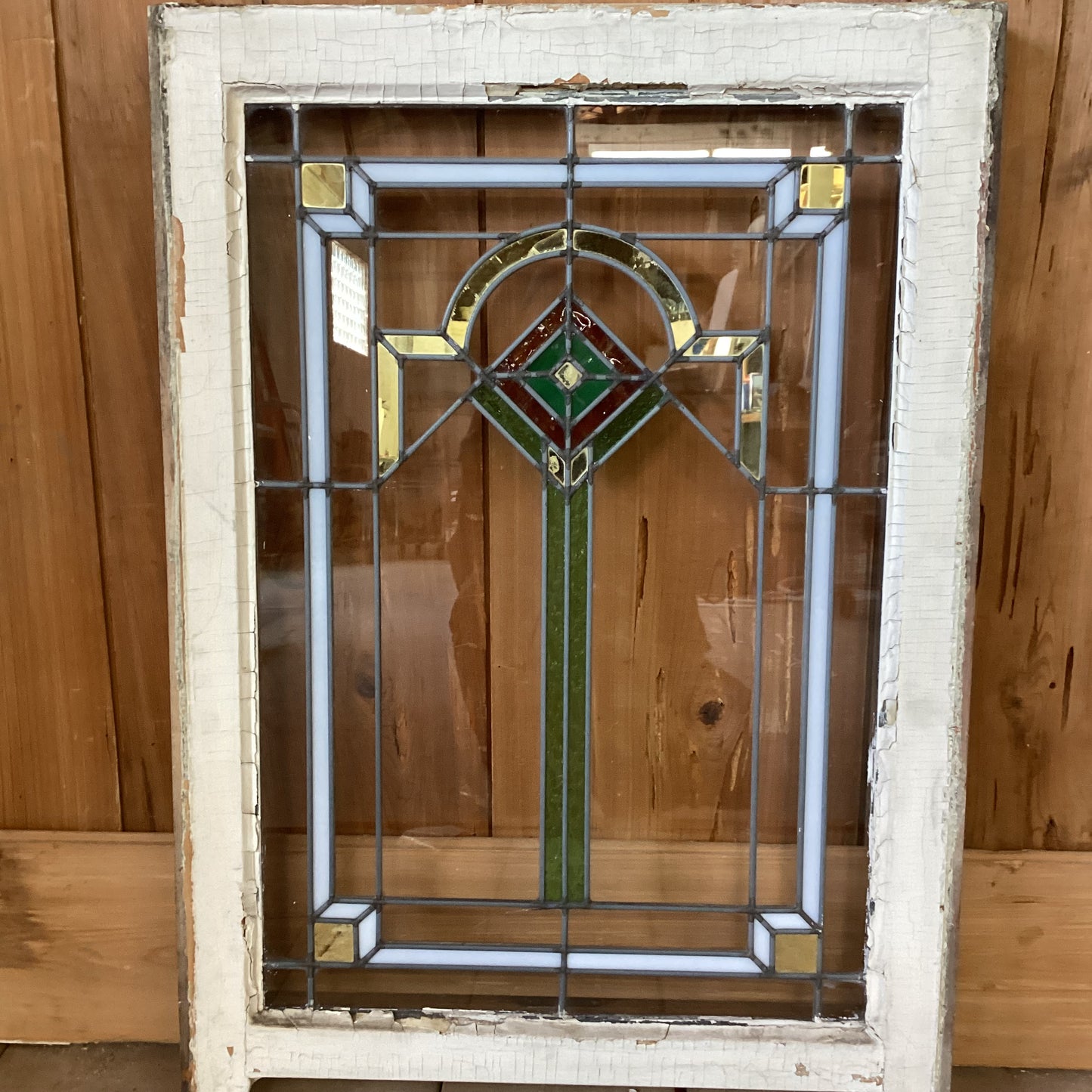 Antique Stained Glass Window