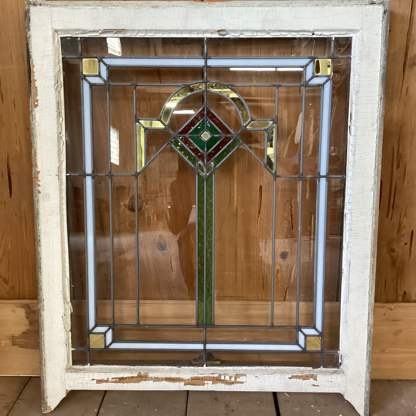 Antique Stained Glass Window