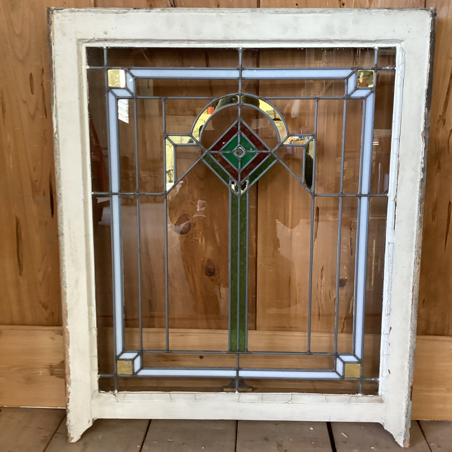 Antique Stained Glass Window