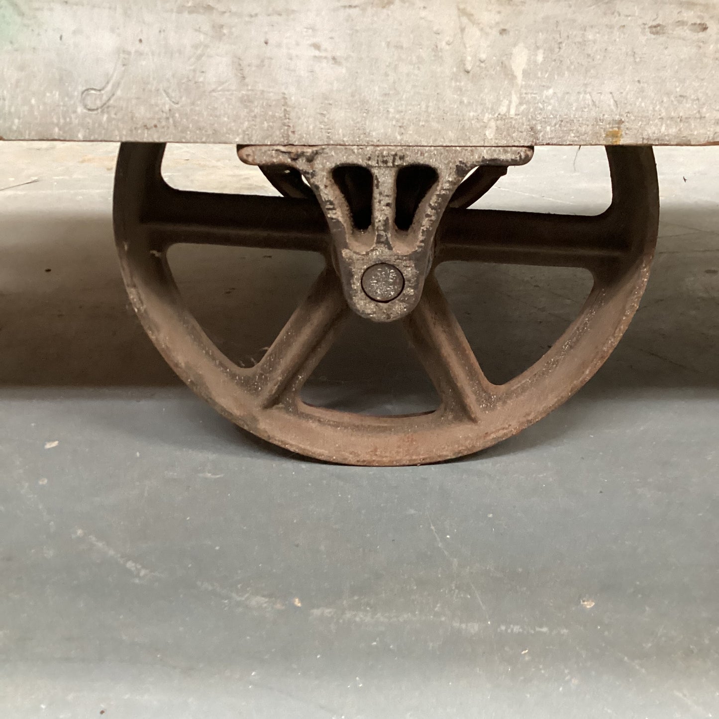 Antique Factory Cart