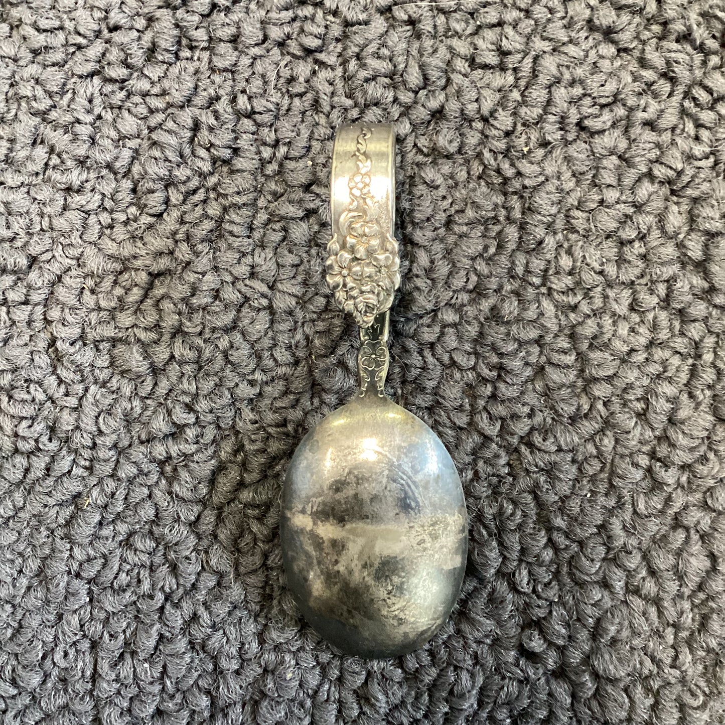 Vintage Silver Plated Baby Spoon