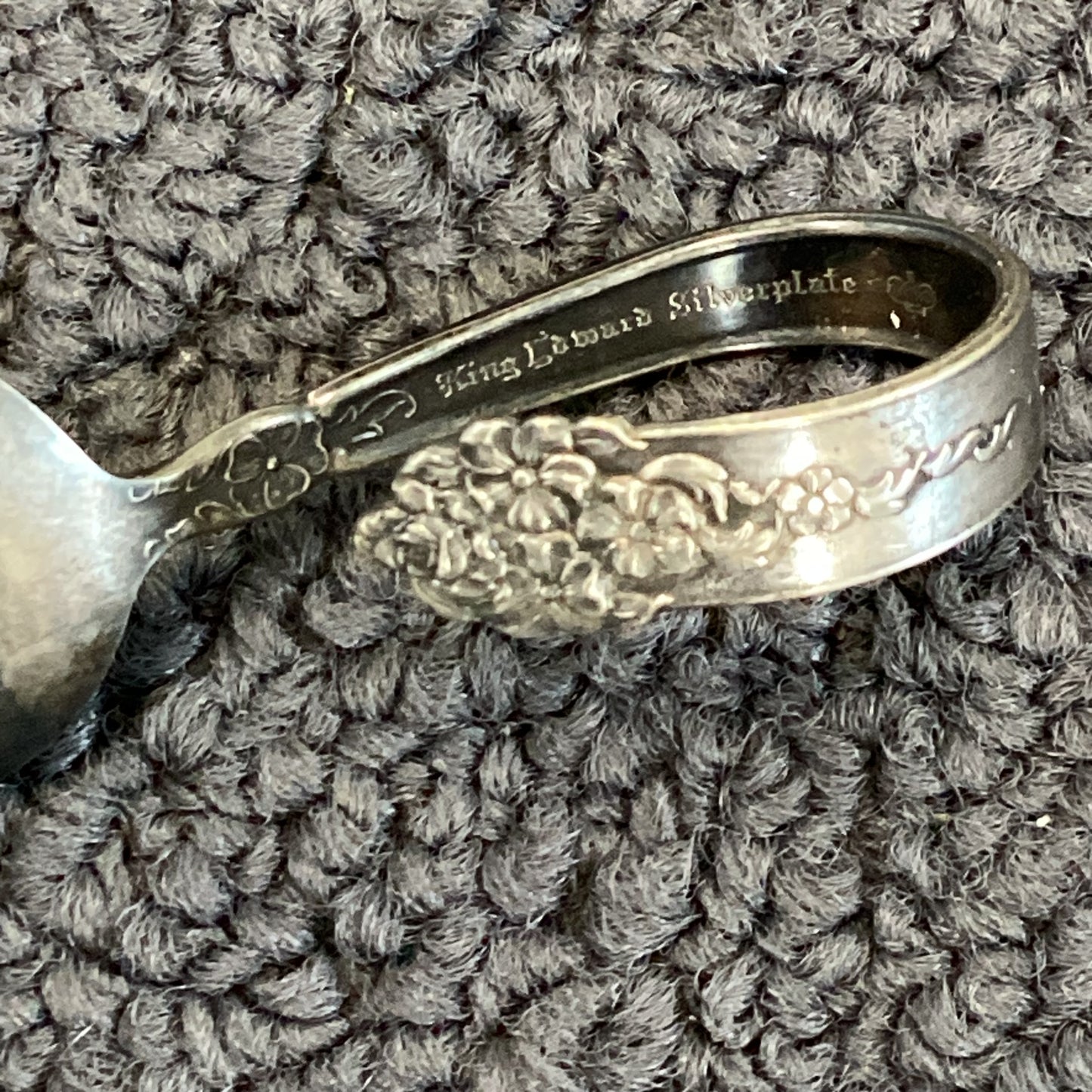 Vintage Silver Plated Baby Spoon