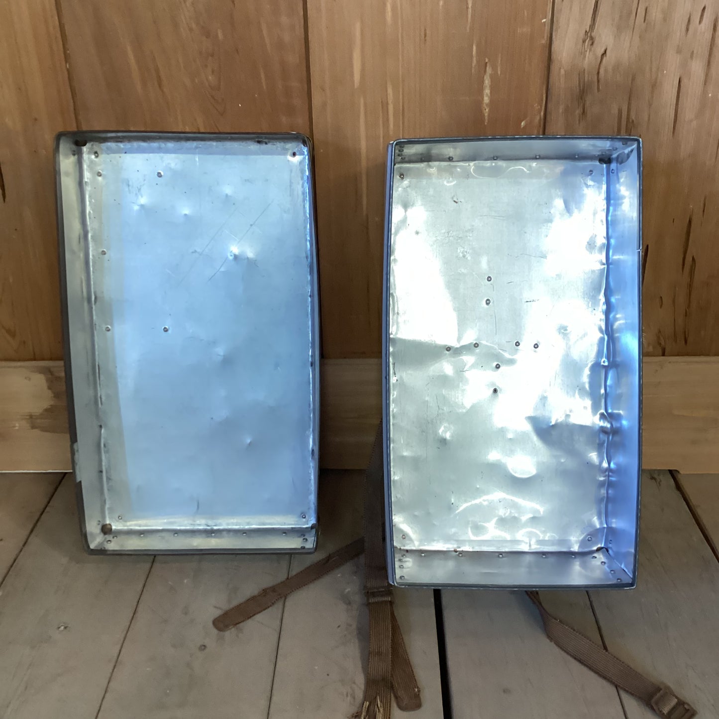 Vintage Metal Shipping Box