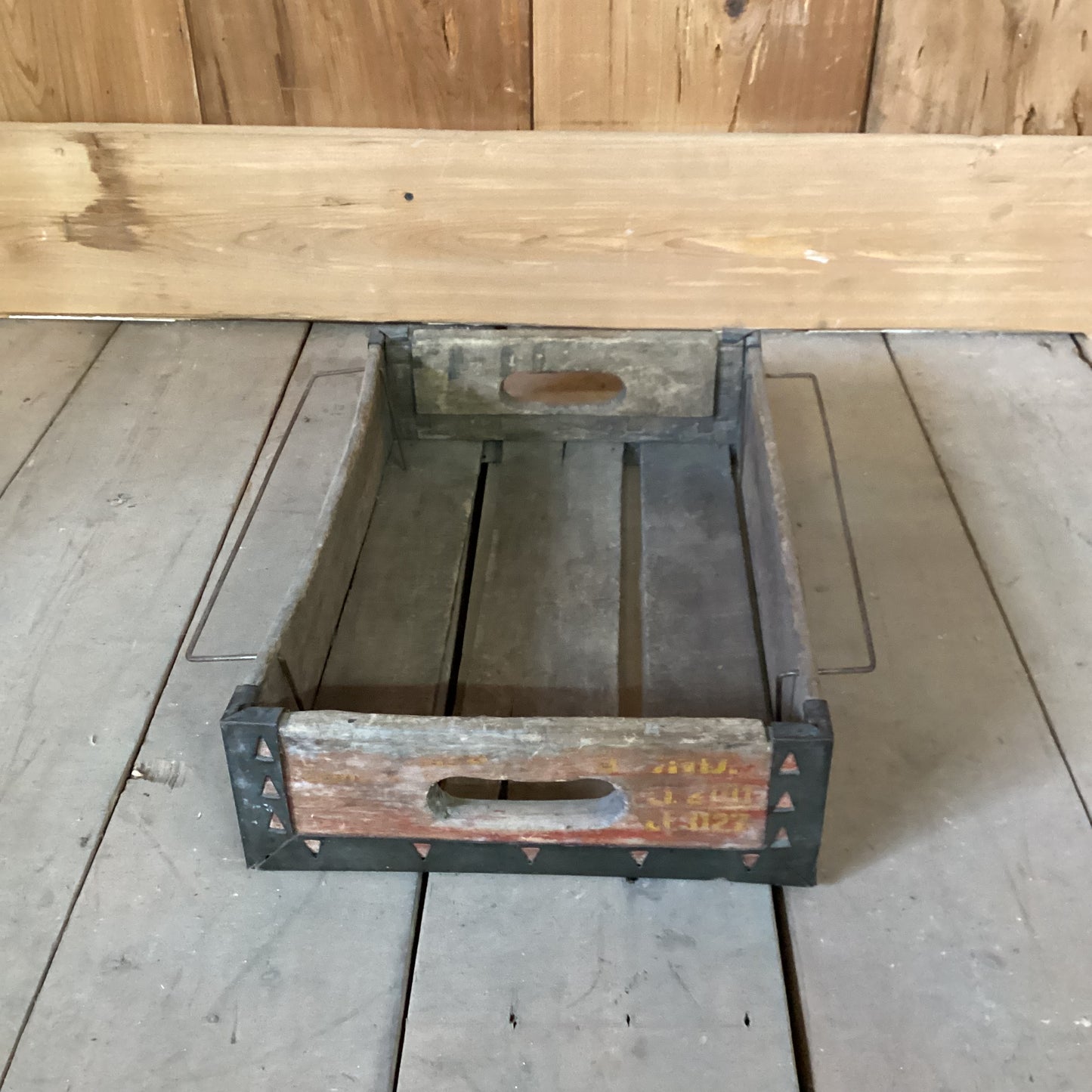 Vintage Wooden Cola Crate