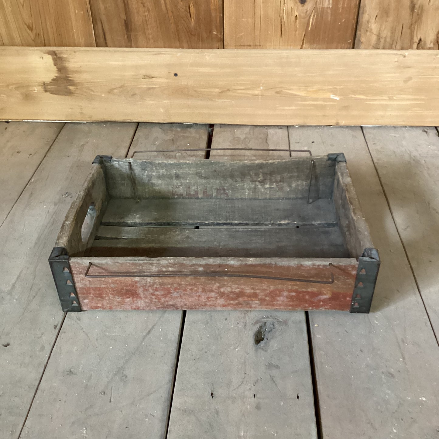 Vintage Wooden Cola Crate