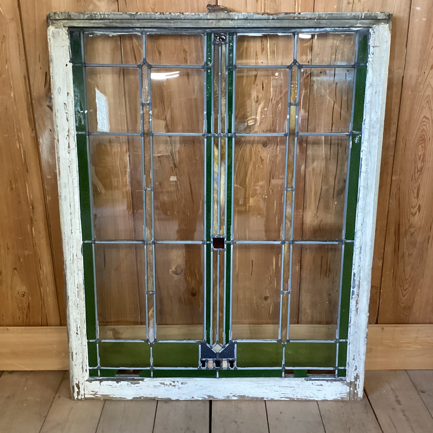 Antique Stained Glass Window