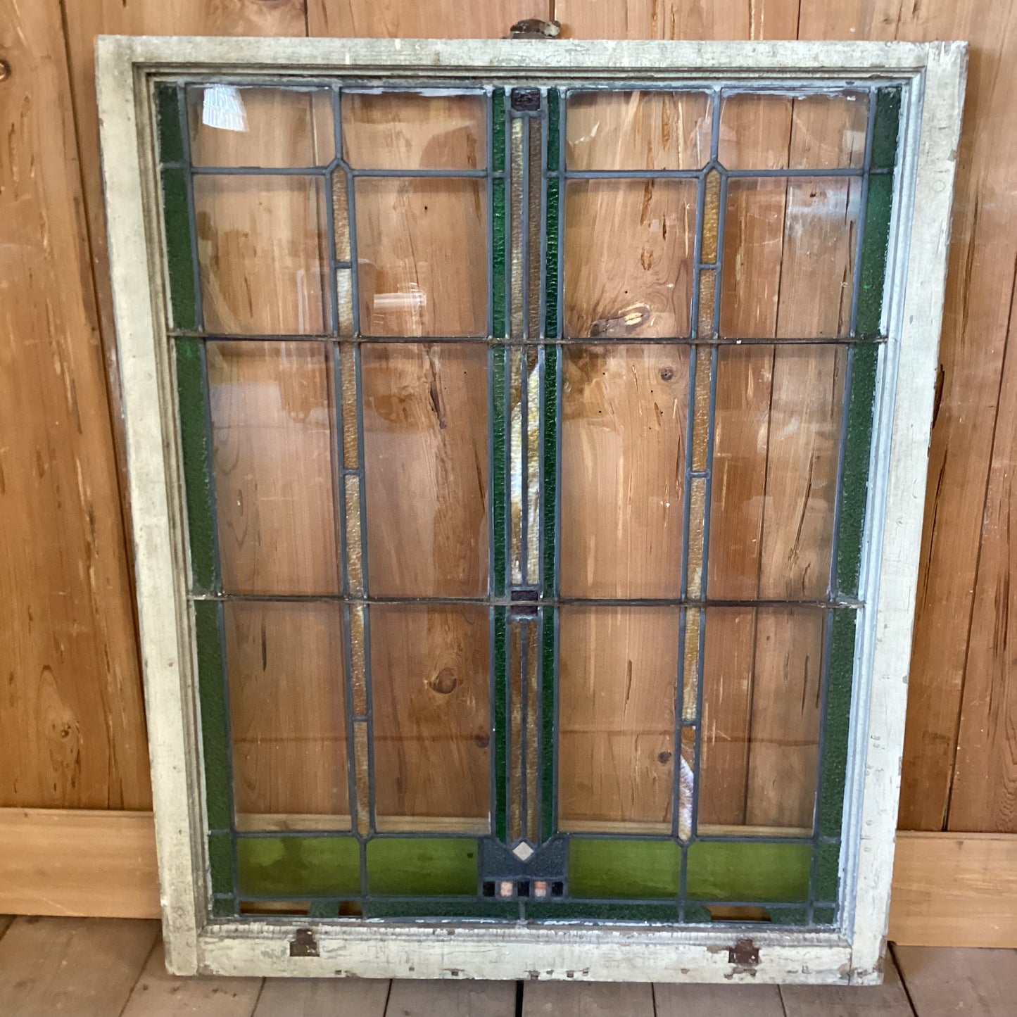 Antique Stained Glass Window