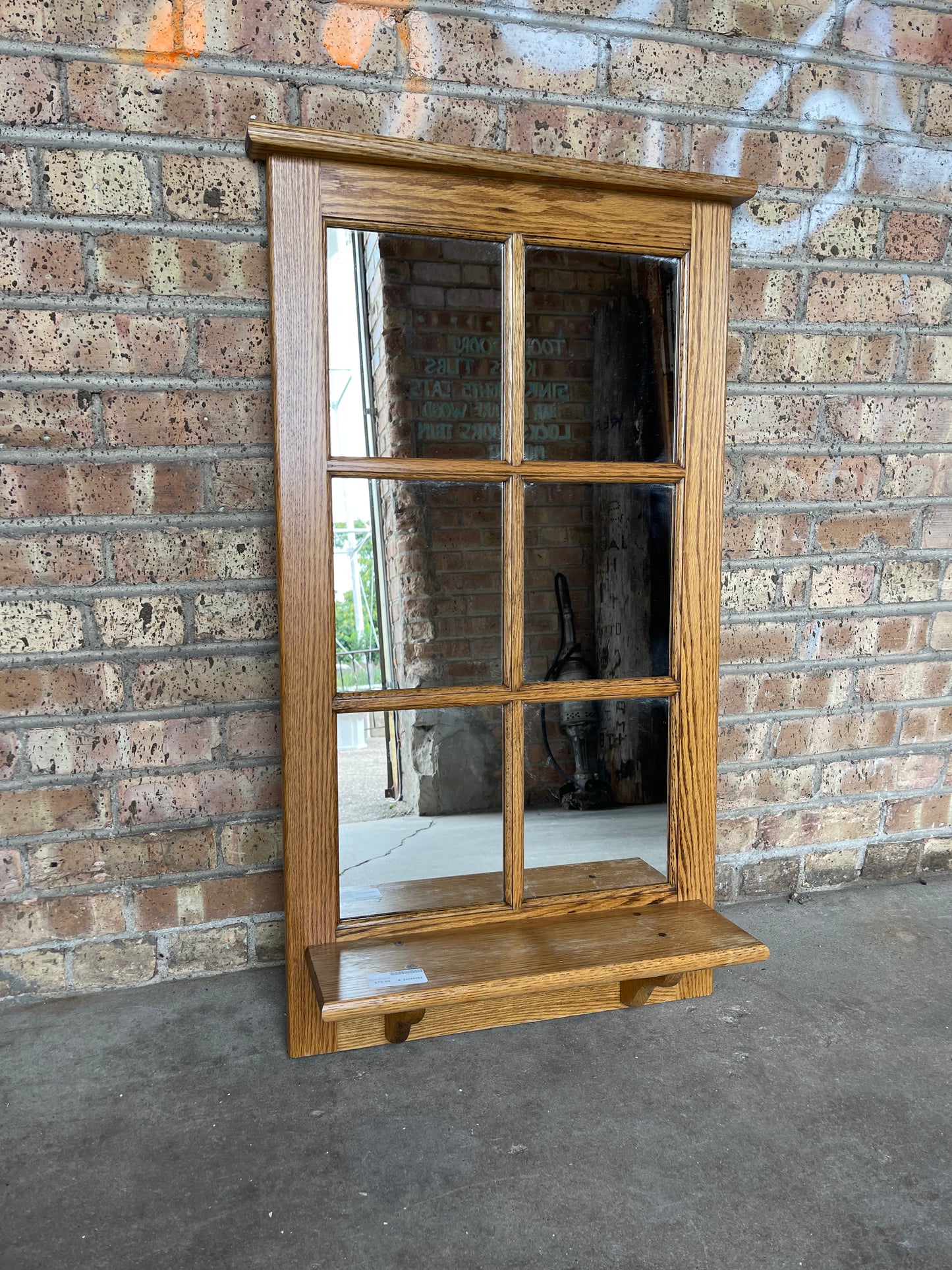 Oak Mirror