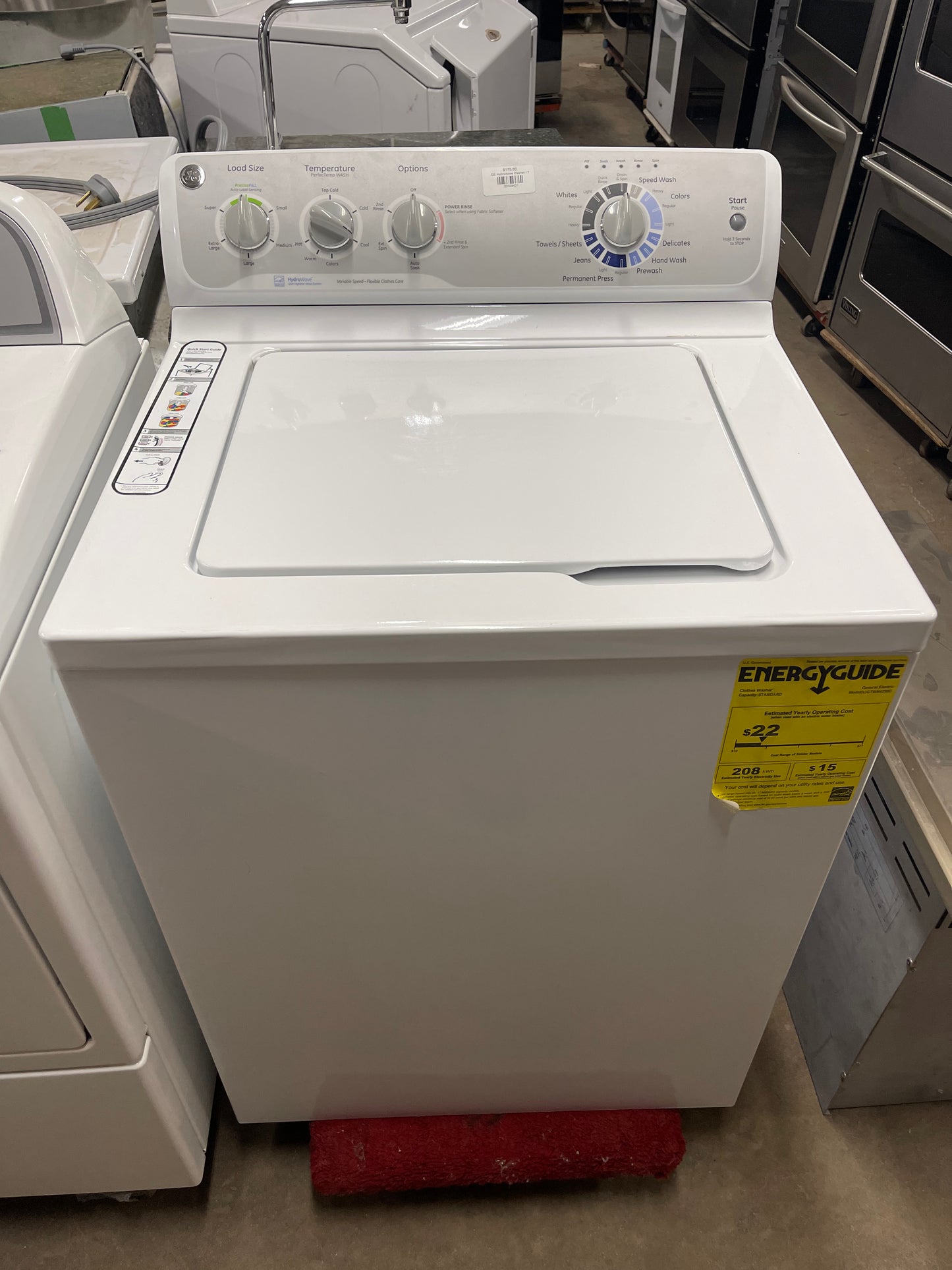GE HydroWave Washer