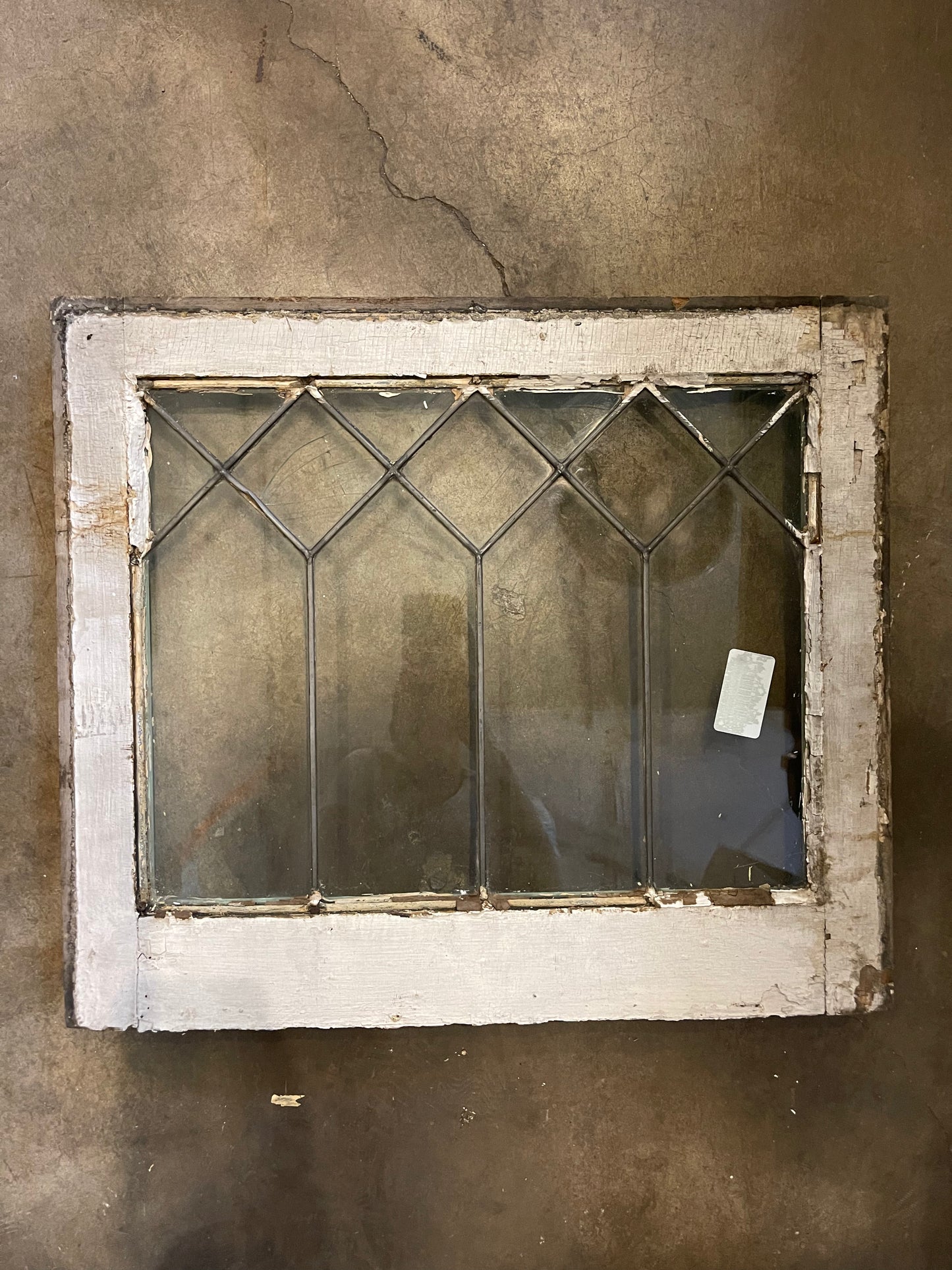 Small Leaded Glass Window