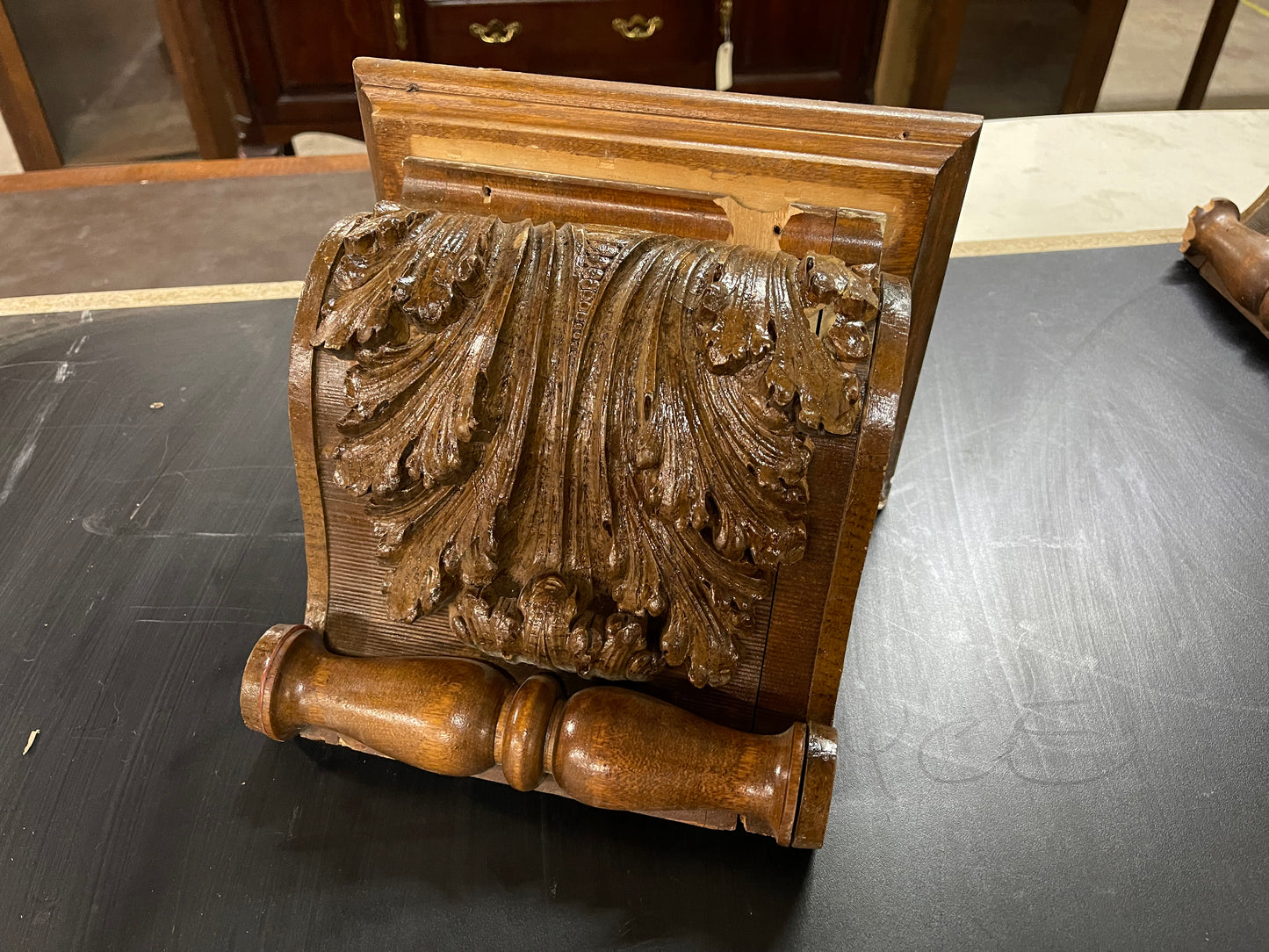 Carved Wood Corbel