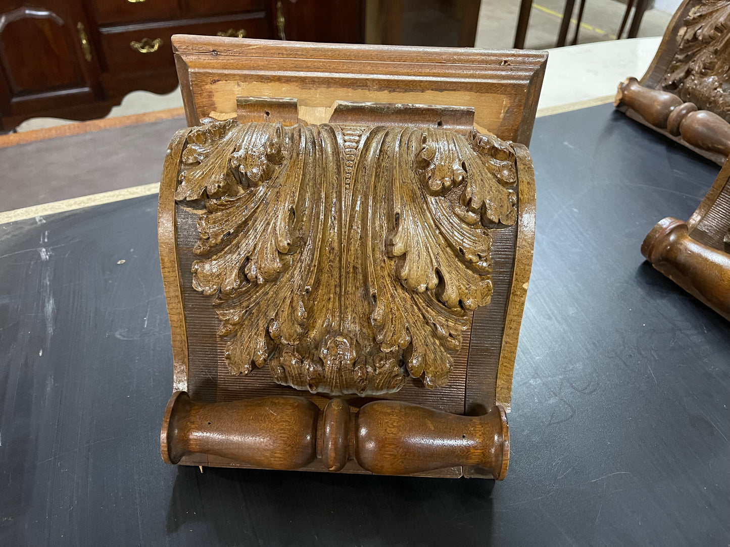 Carved Wood Corbel