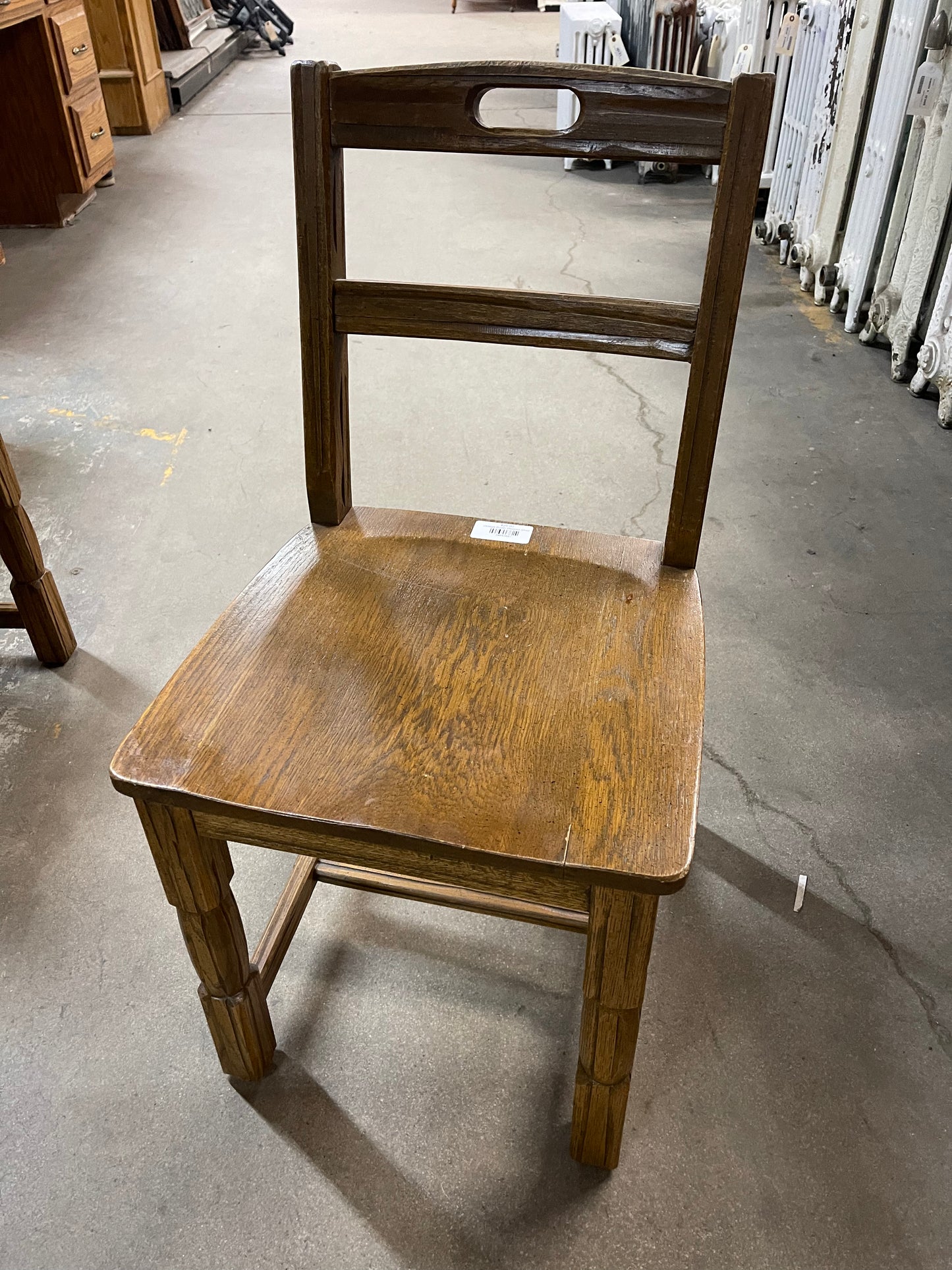 Vintage Rustic Wooden Chair