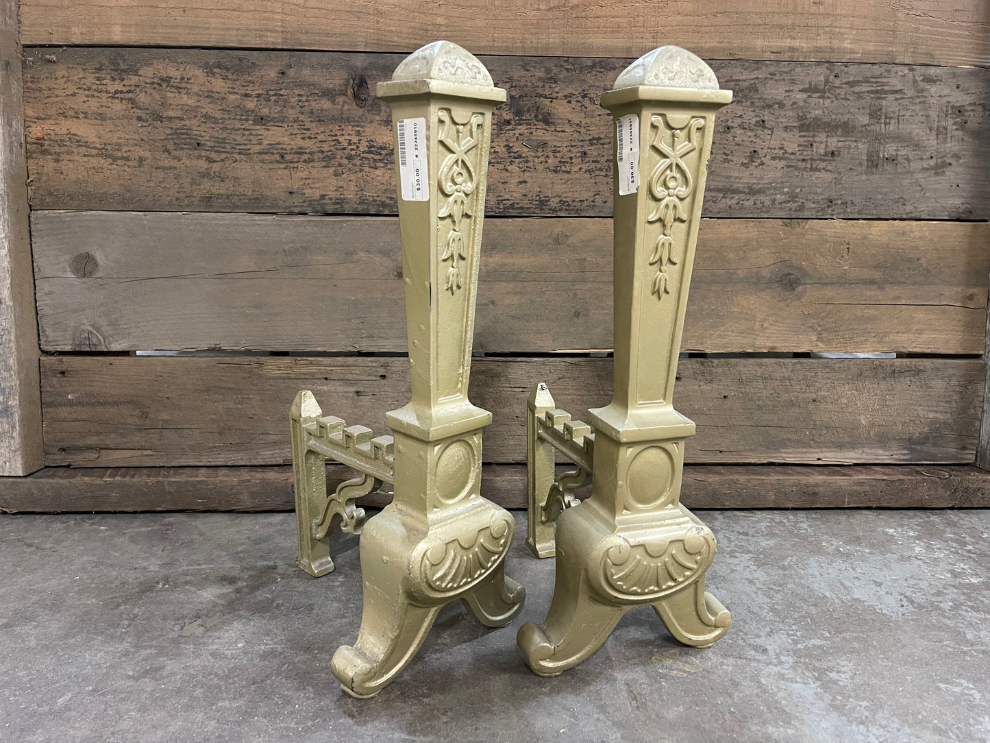 Gold Andiron