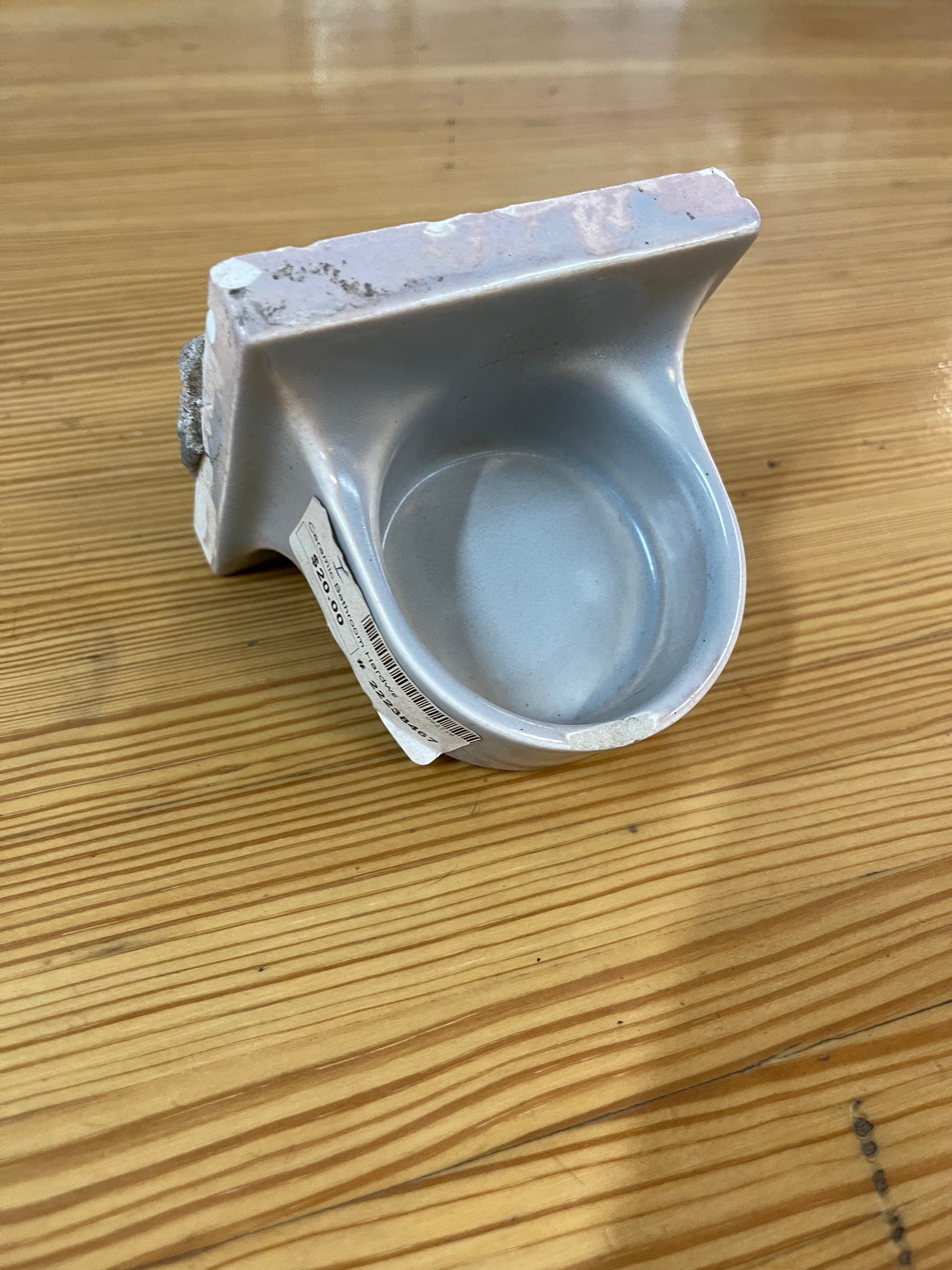 Ceramic Recessed Cup Holder