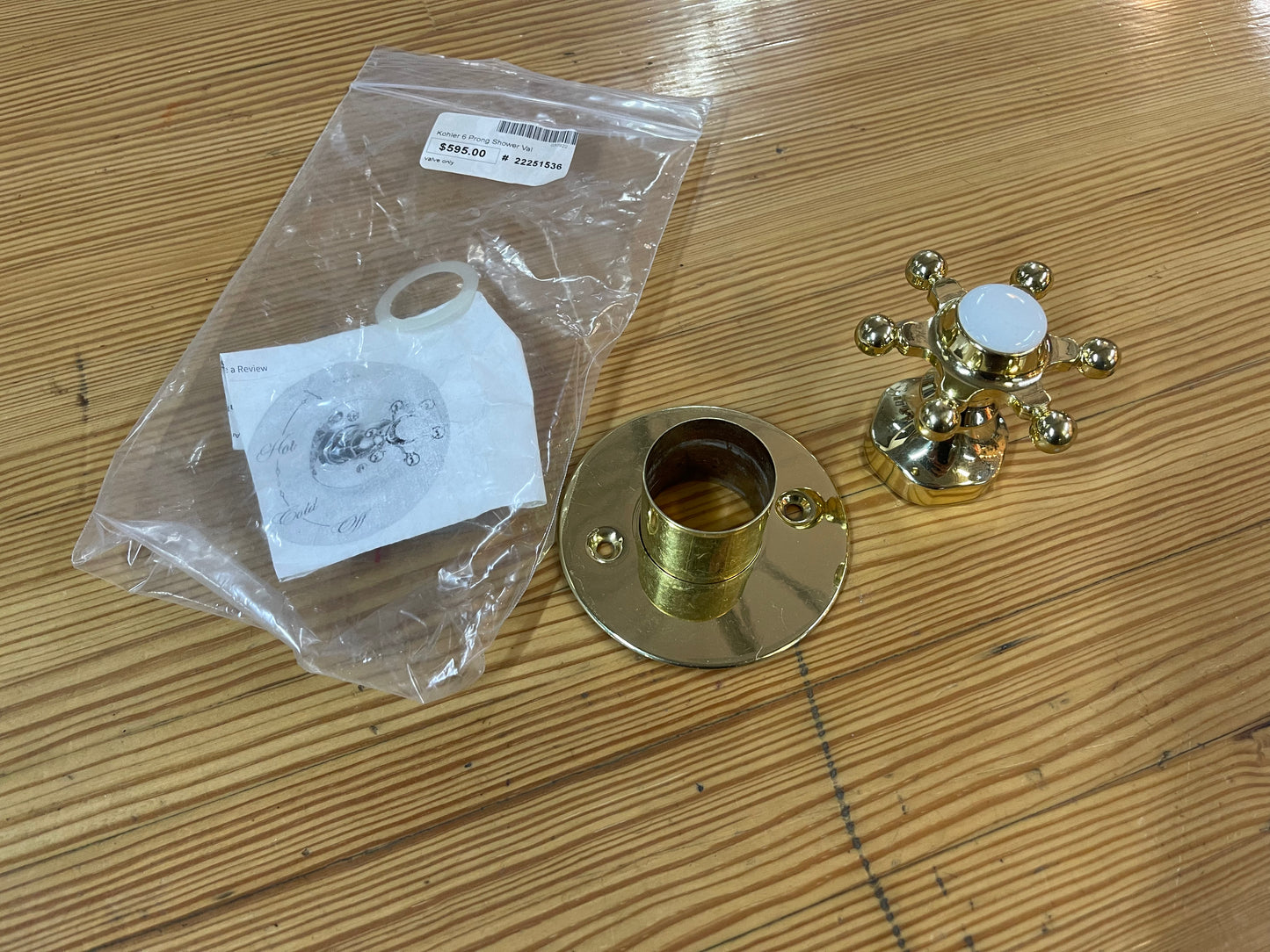 Kohler 6 Prong Shower Valve