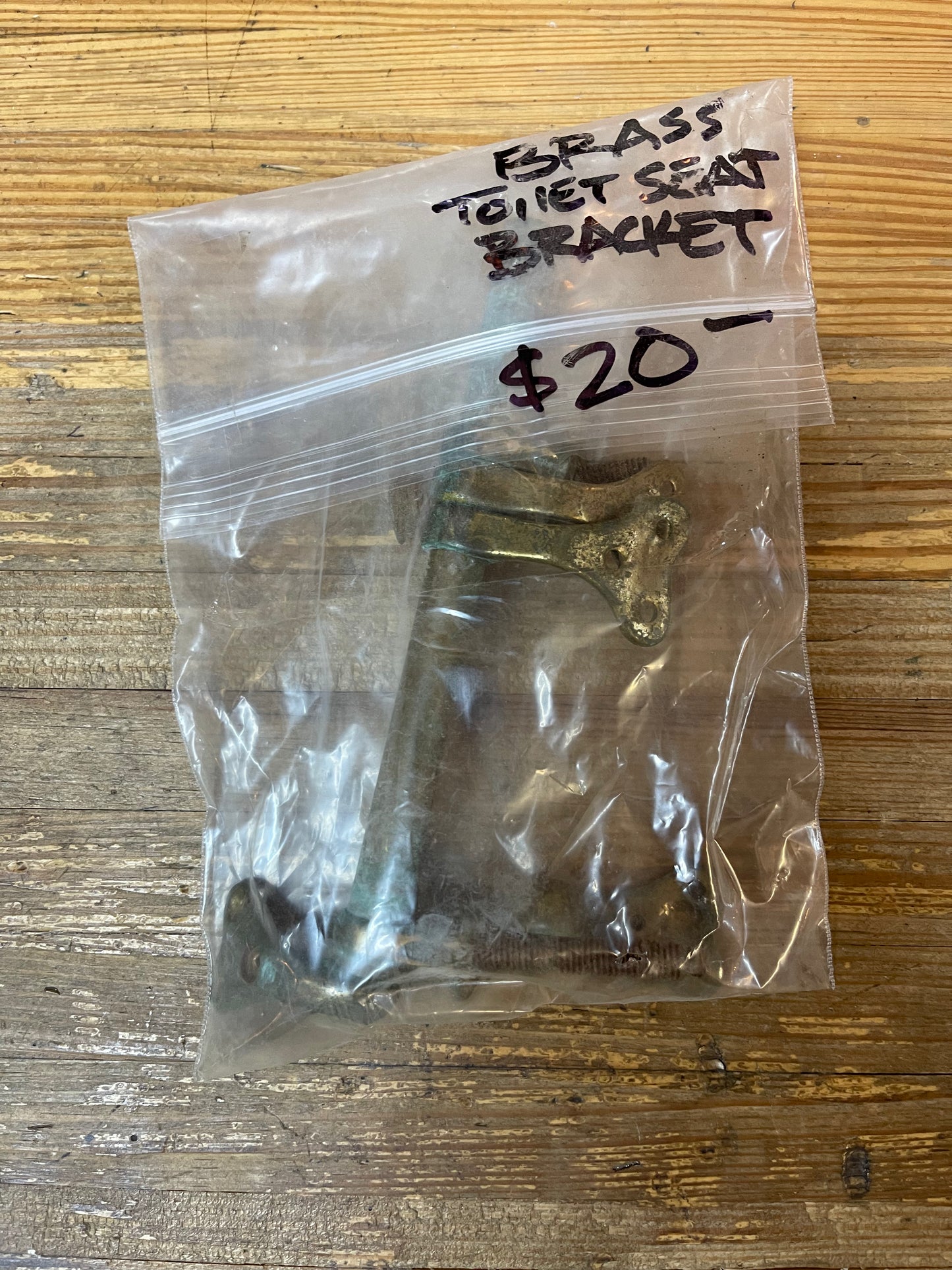 Brass Toilet Seat Bracket